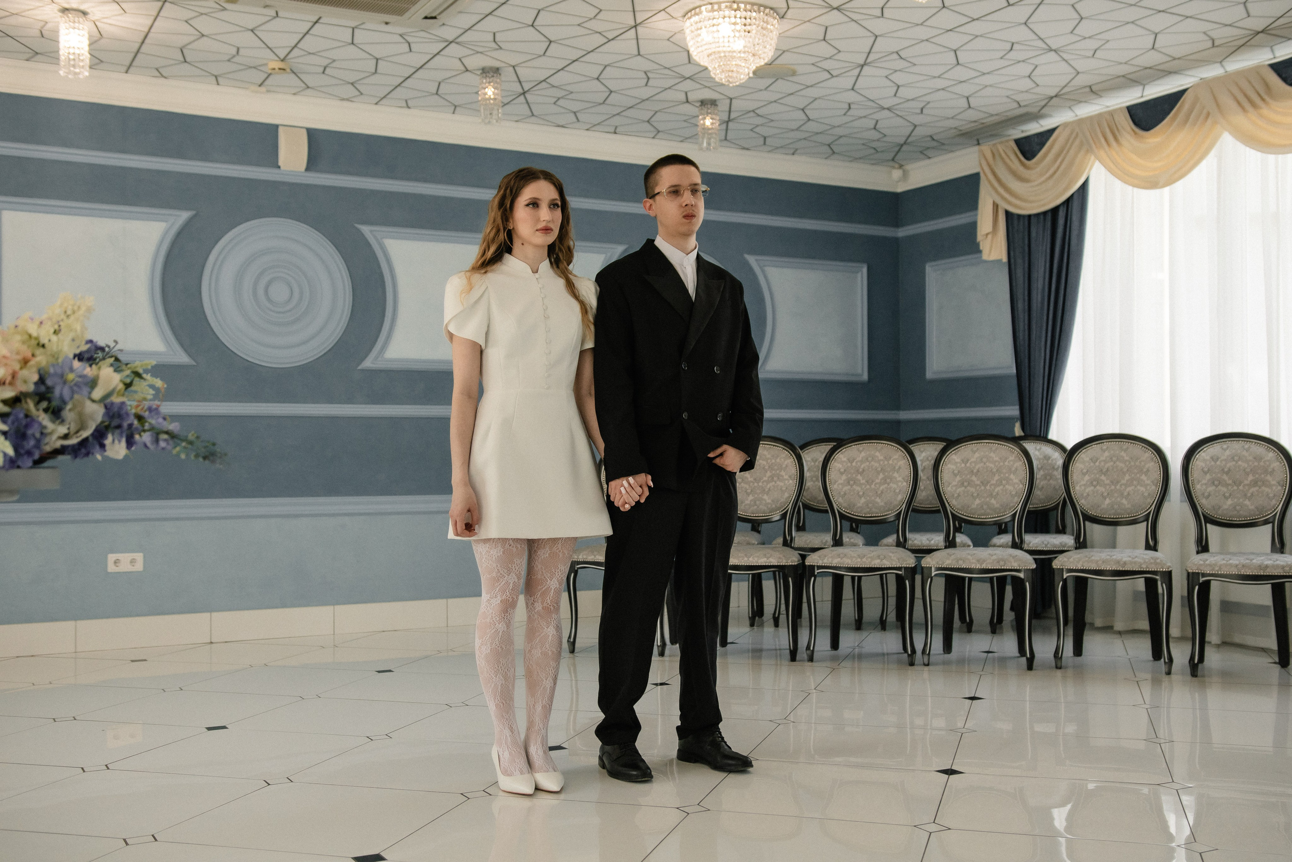 Дарья и Макар ЗАГС Центральный. Фотограф Новосибирск