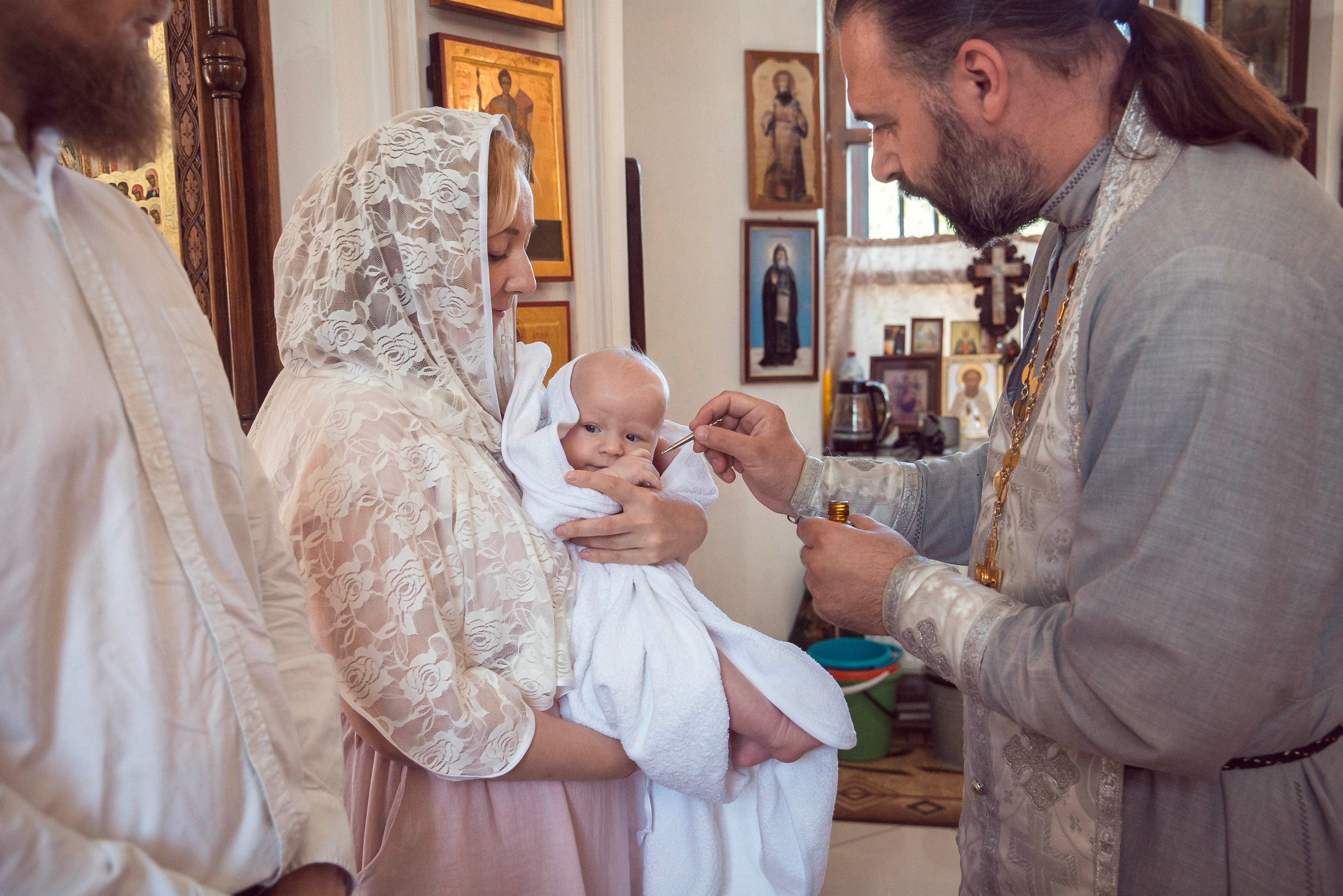Крещение Арины в Церкви Николая Чудотворца в Грабцево