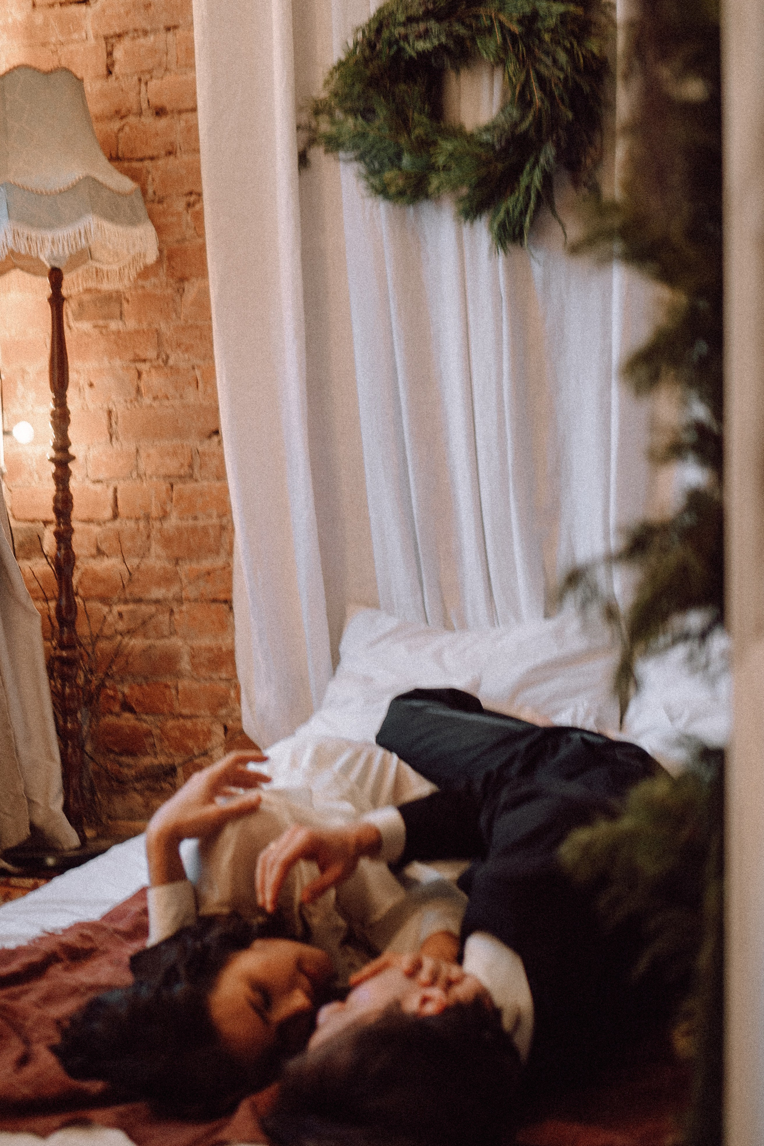 УТРО ЖЕНИХА И НЕВЕСТЫ В ФОТОСТУДИИ И ОСНОВНАЯ ФОТОСЕСИСИЯ ЗИМОЙ. Профессиональный фотограф, Санкт-Петербург — Виктория Богомолова