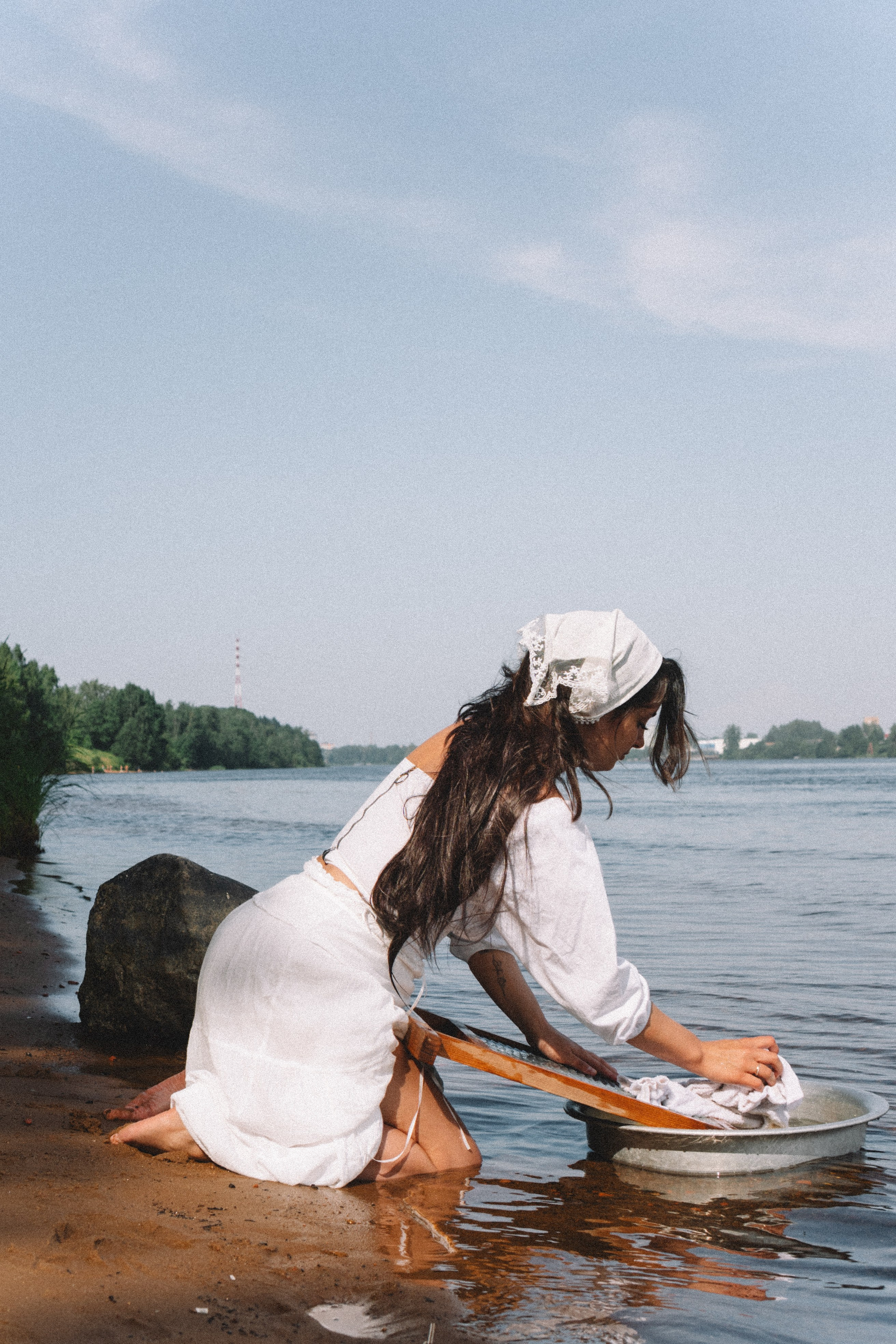 СТИРКА НА РЕКЕ. Профессиональный фотограф, Санкт-Петербург — Виктория Богомолова