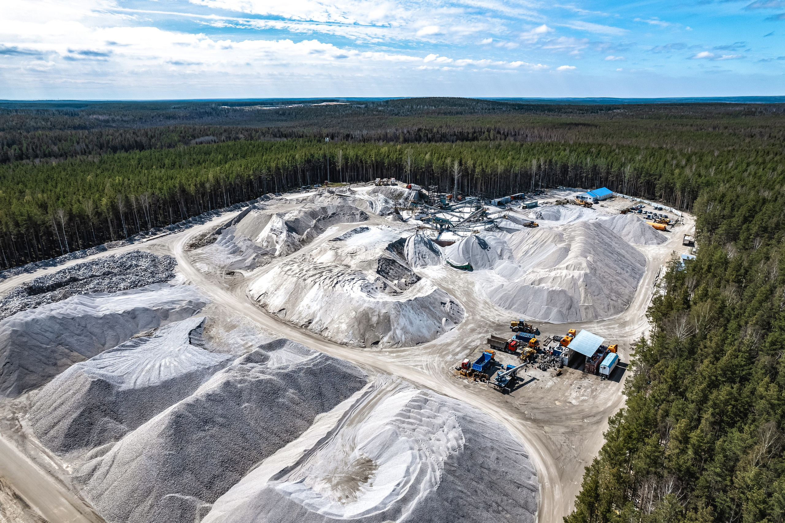 Аэрофотосъемка производства компании Стройтехно. Дмитрий Судаков, фотограф в Екатеринбурге и Москве