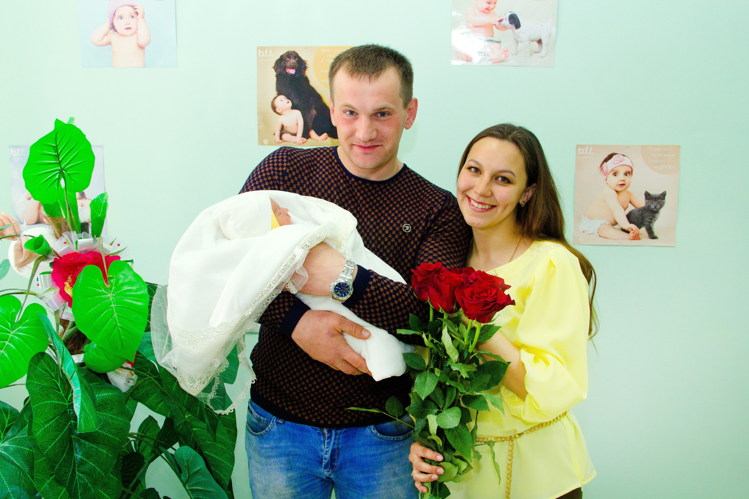 Выписка из роддома. Игорь Варава свадебный фотограф видеограф Белая Глина Краснодар