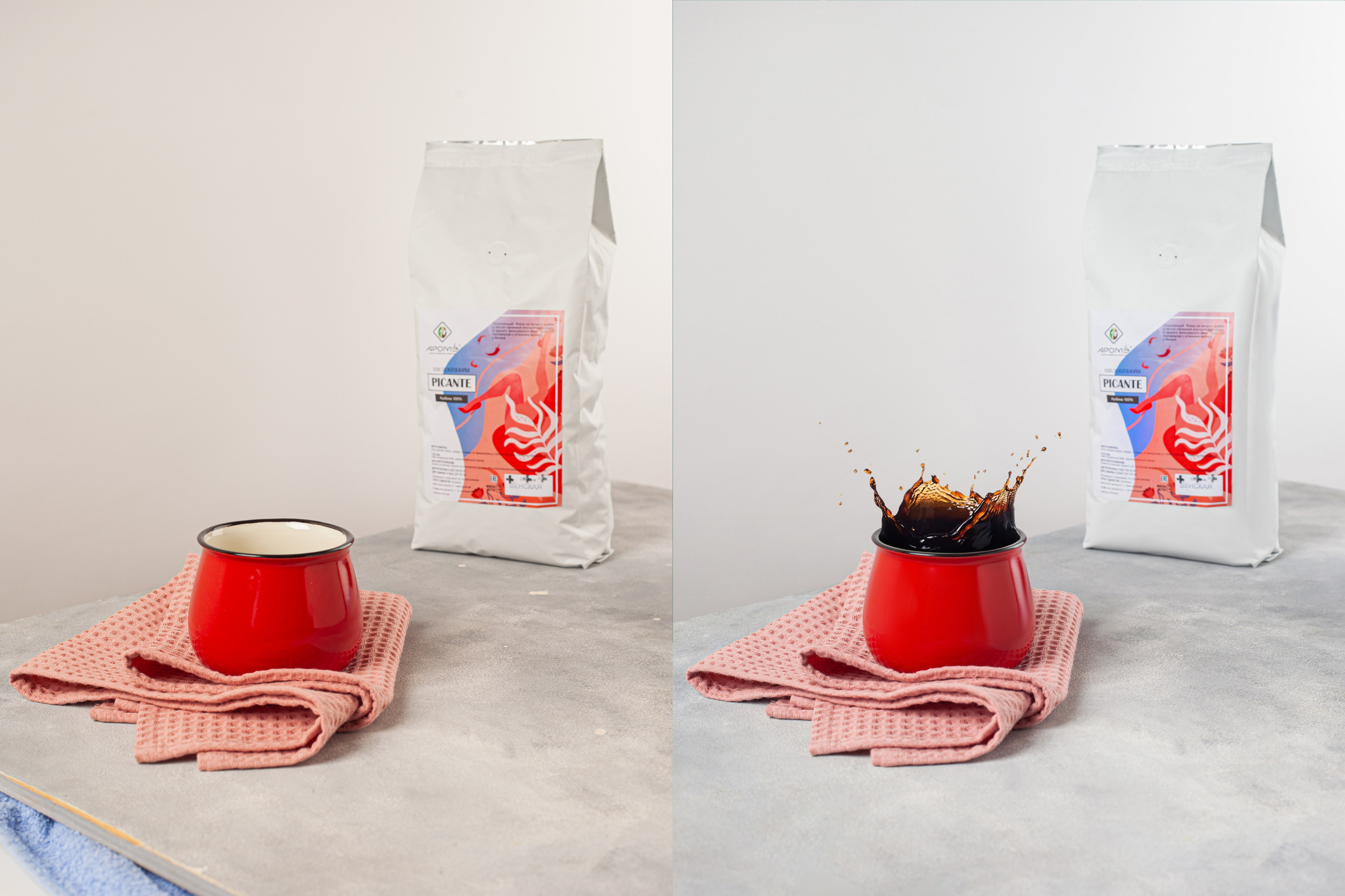 Предметная ретушь фотографий напитков | Студия SVITHART