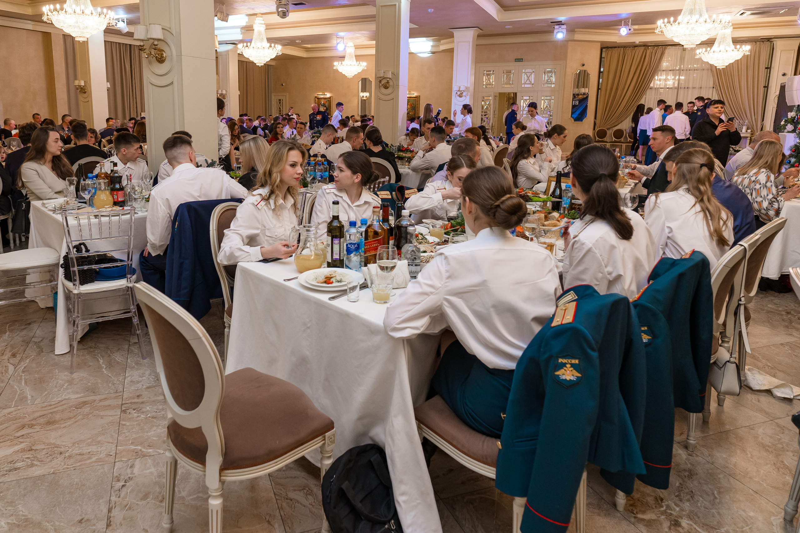 Фотосъемка выпуска военной академии и вручение дипломов