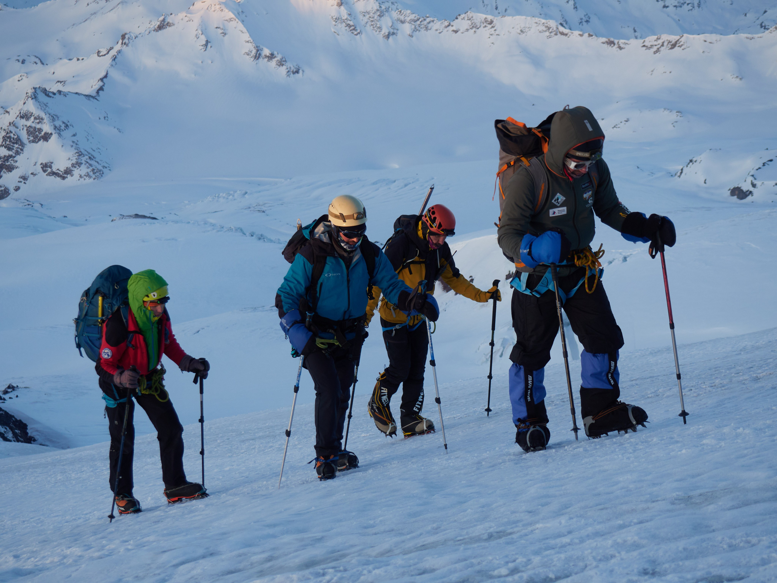 Фотограф на Эльбрусе