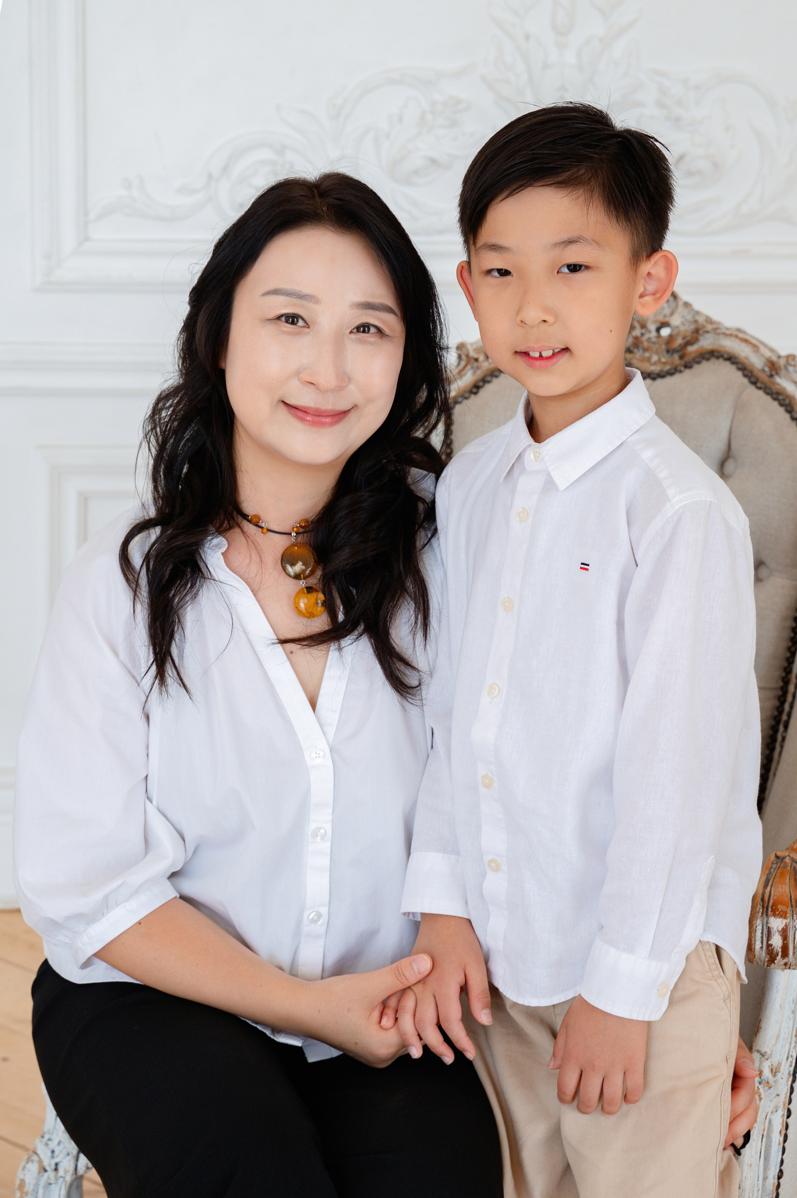 Фотосессия корейской семьи. Фотограф Юлия Кондратьева