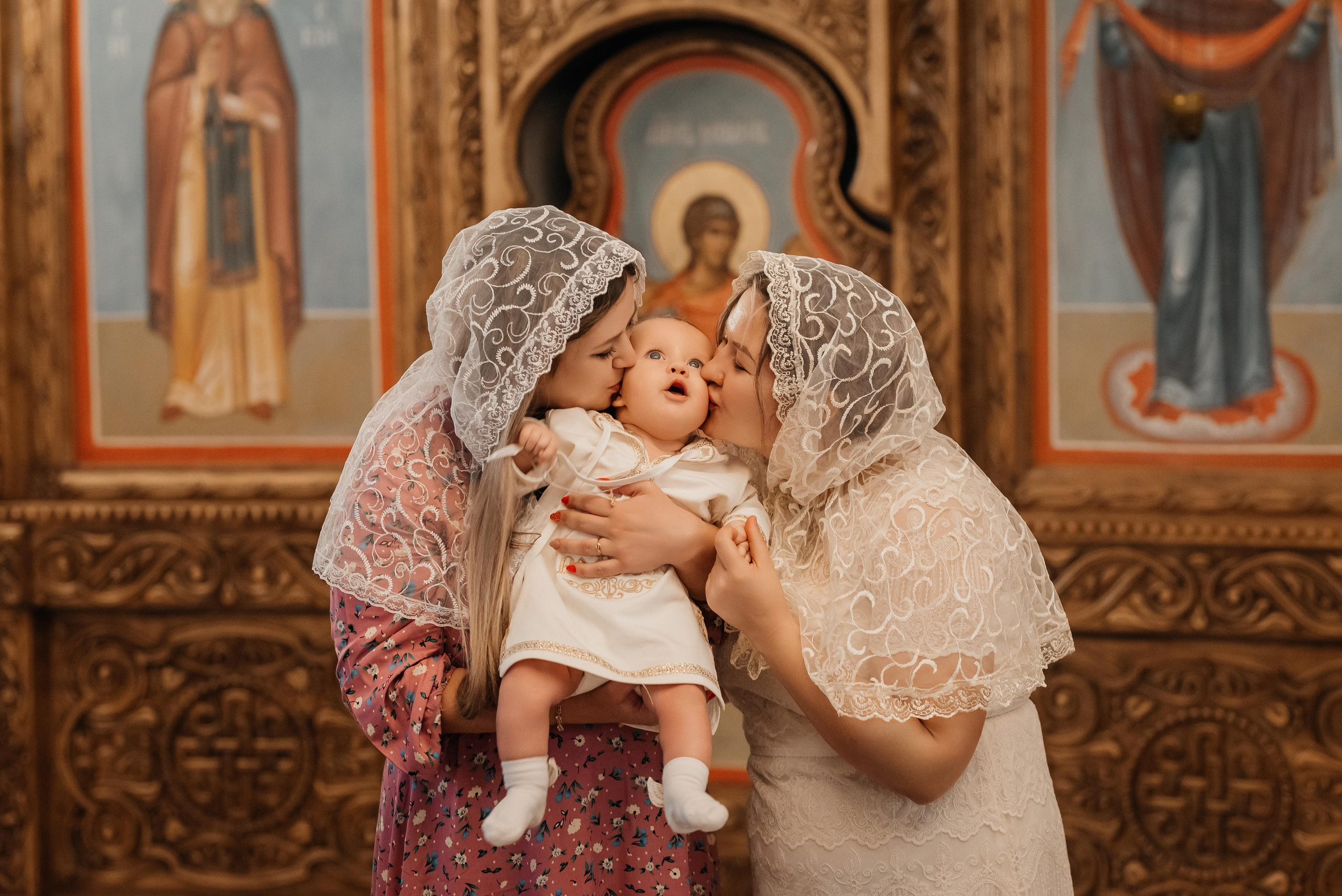 Крещение Ромы. Свадебный и семейный фотограф Яна Стражева. Волгоград, Москва