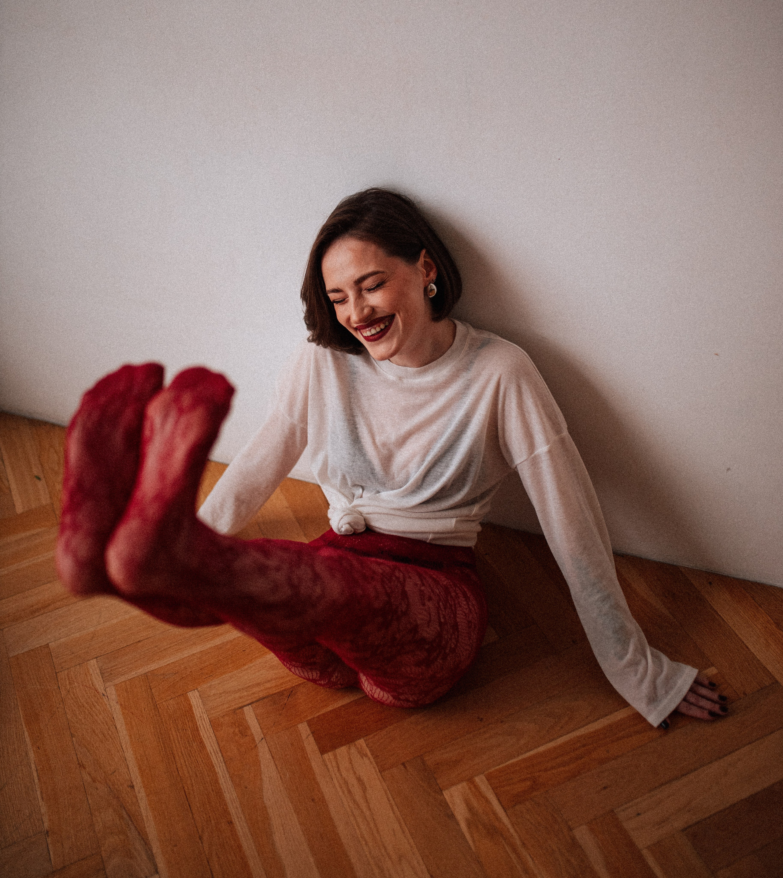 В студии. Фотограф Мария Пахомова