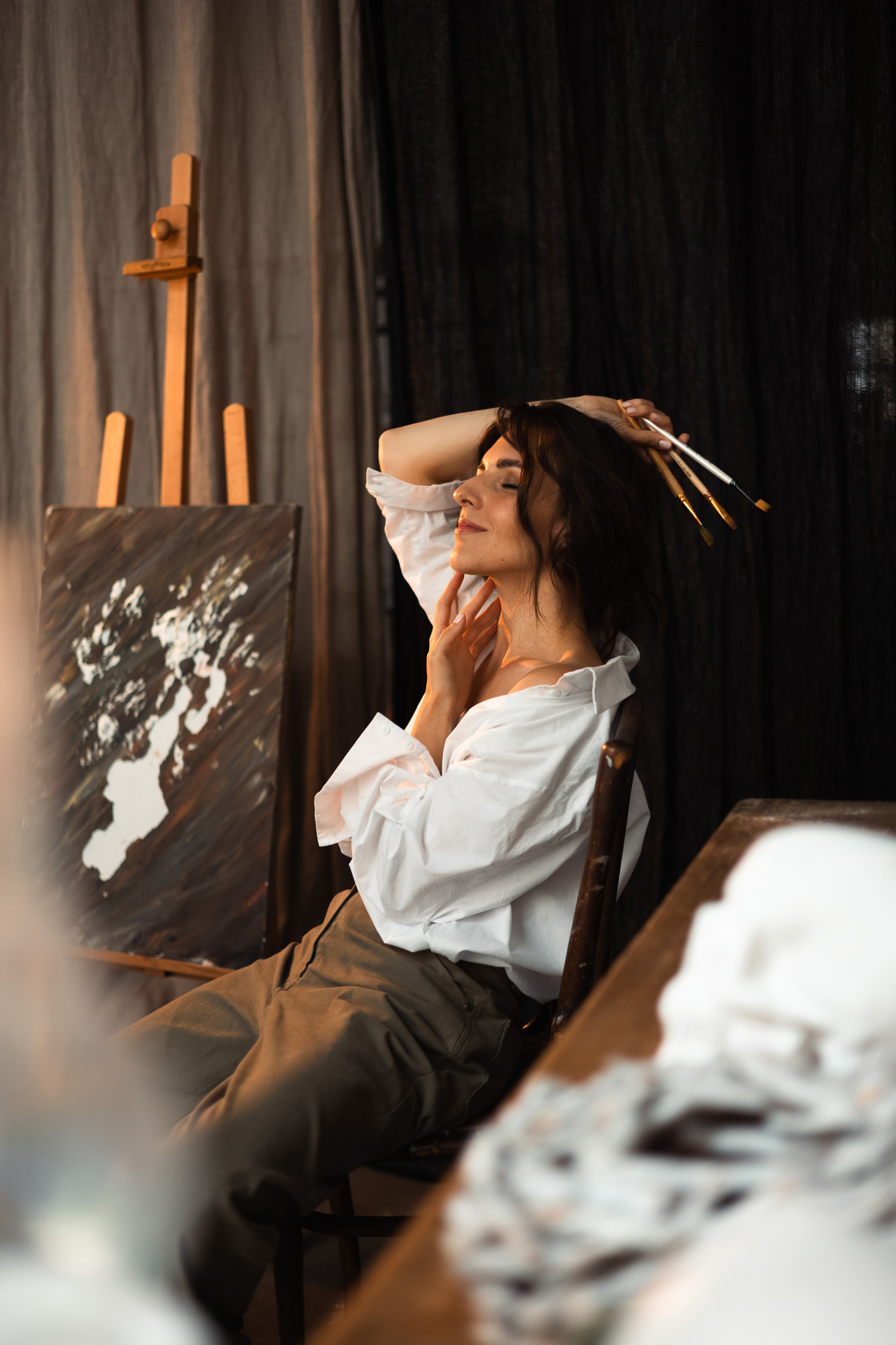 Мастерская художницы. Фотограф в Москве Дарья Гоглева