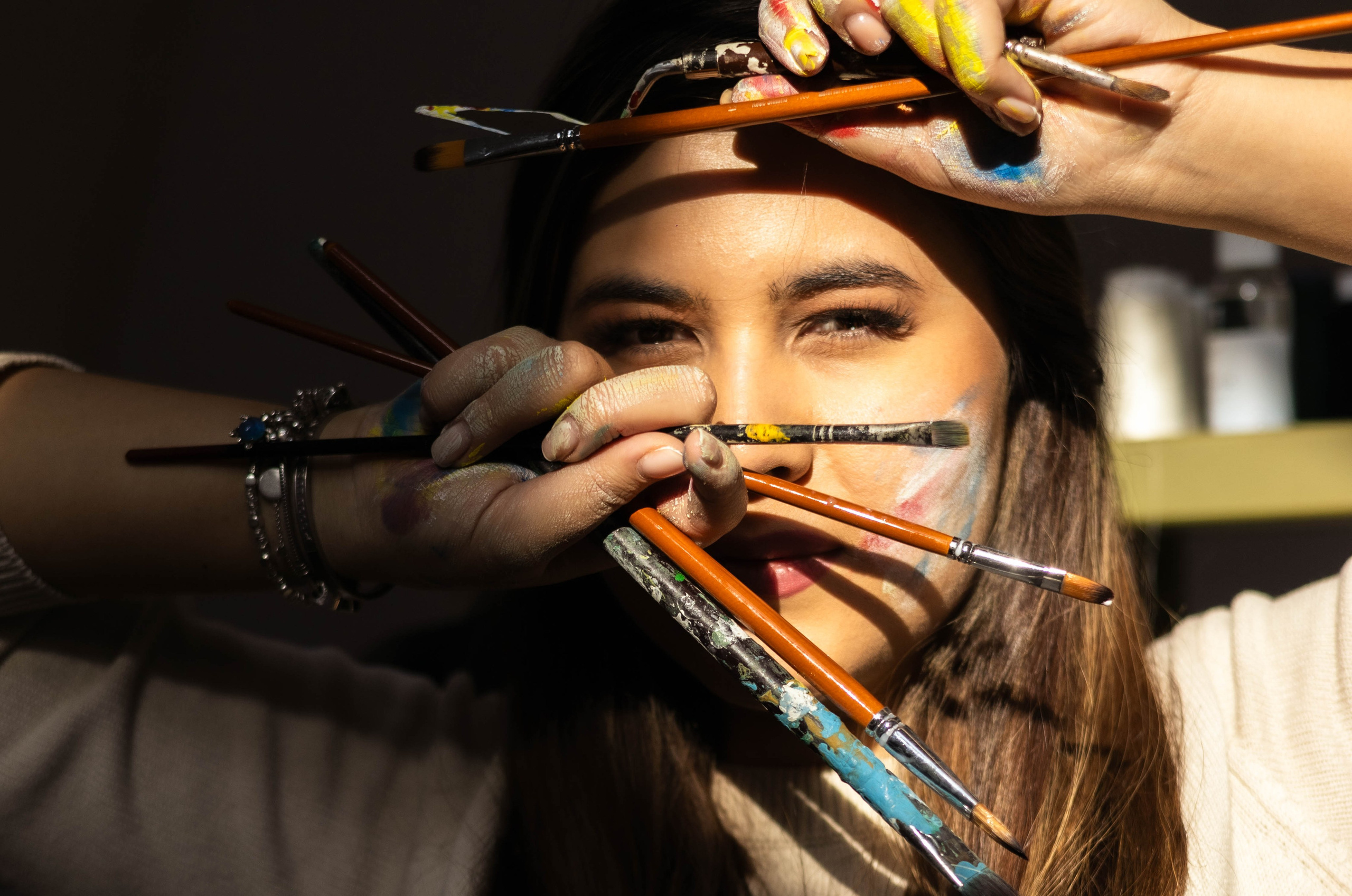 Портретная фотосессия в Алматы — индивидуальный портрет в студии. Фотограф Алматы