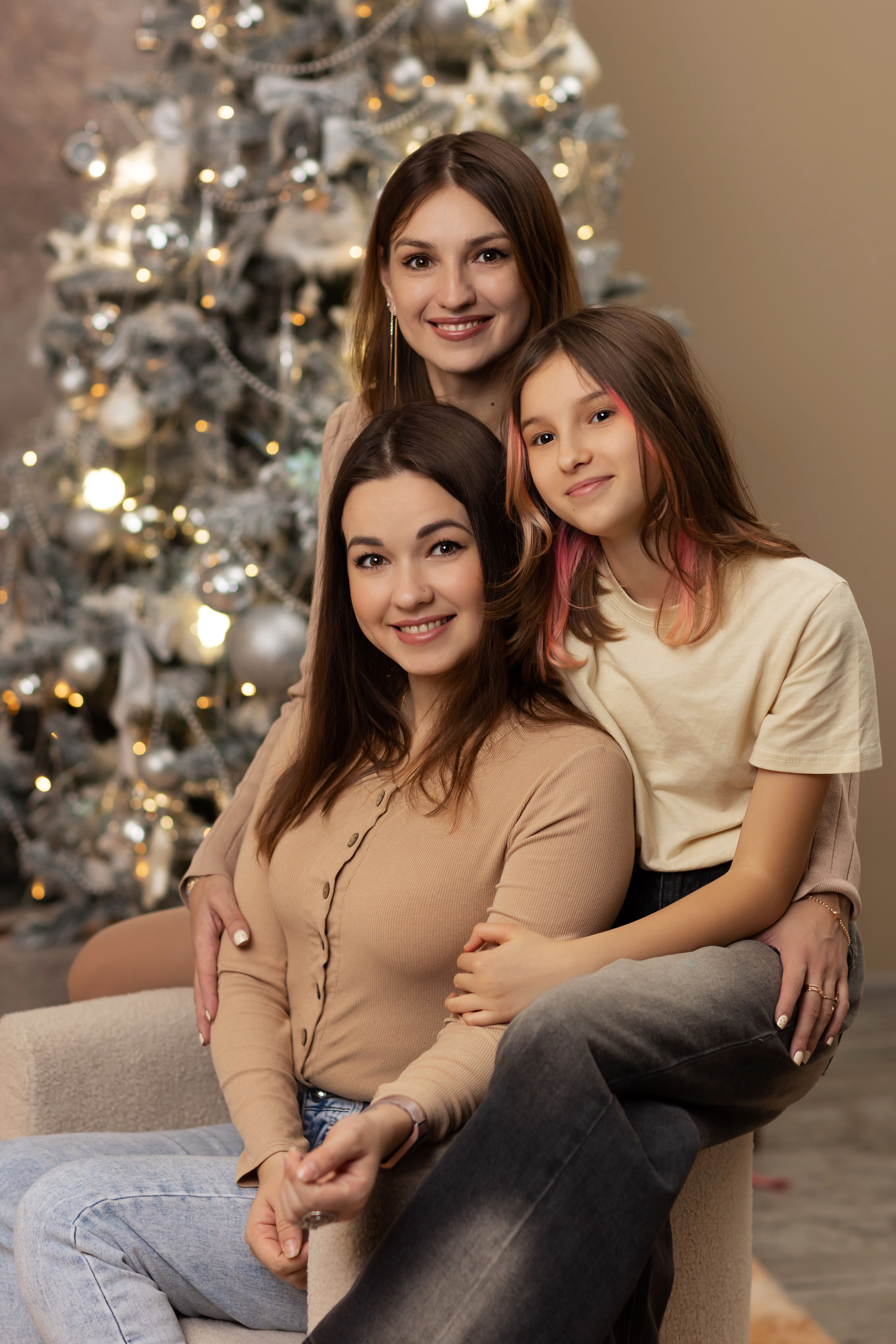 Новогодняя фотосессия. Портретный и семейный фотограф в Краснодаре Оксана Сараева