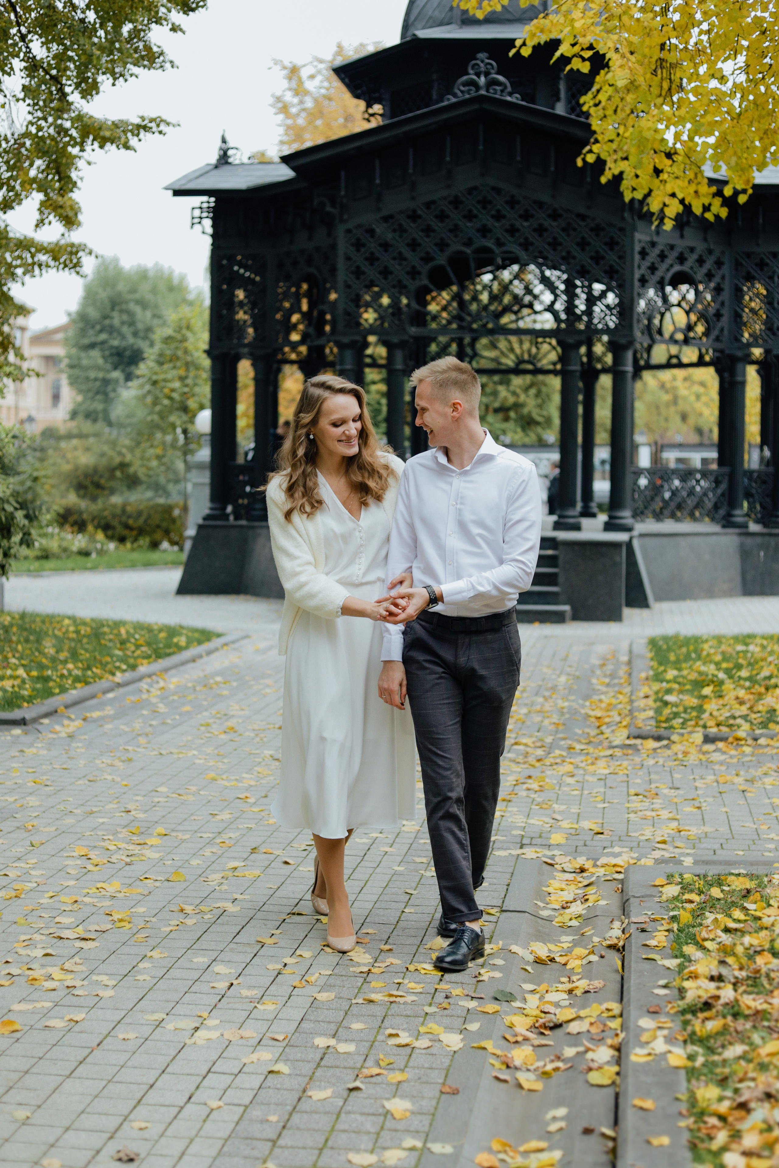 Тихая осень Тимофея и Насти. Варвара Синицына: семейный фотограф в Москве