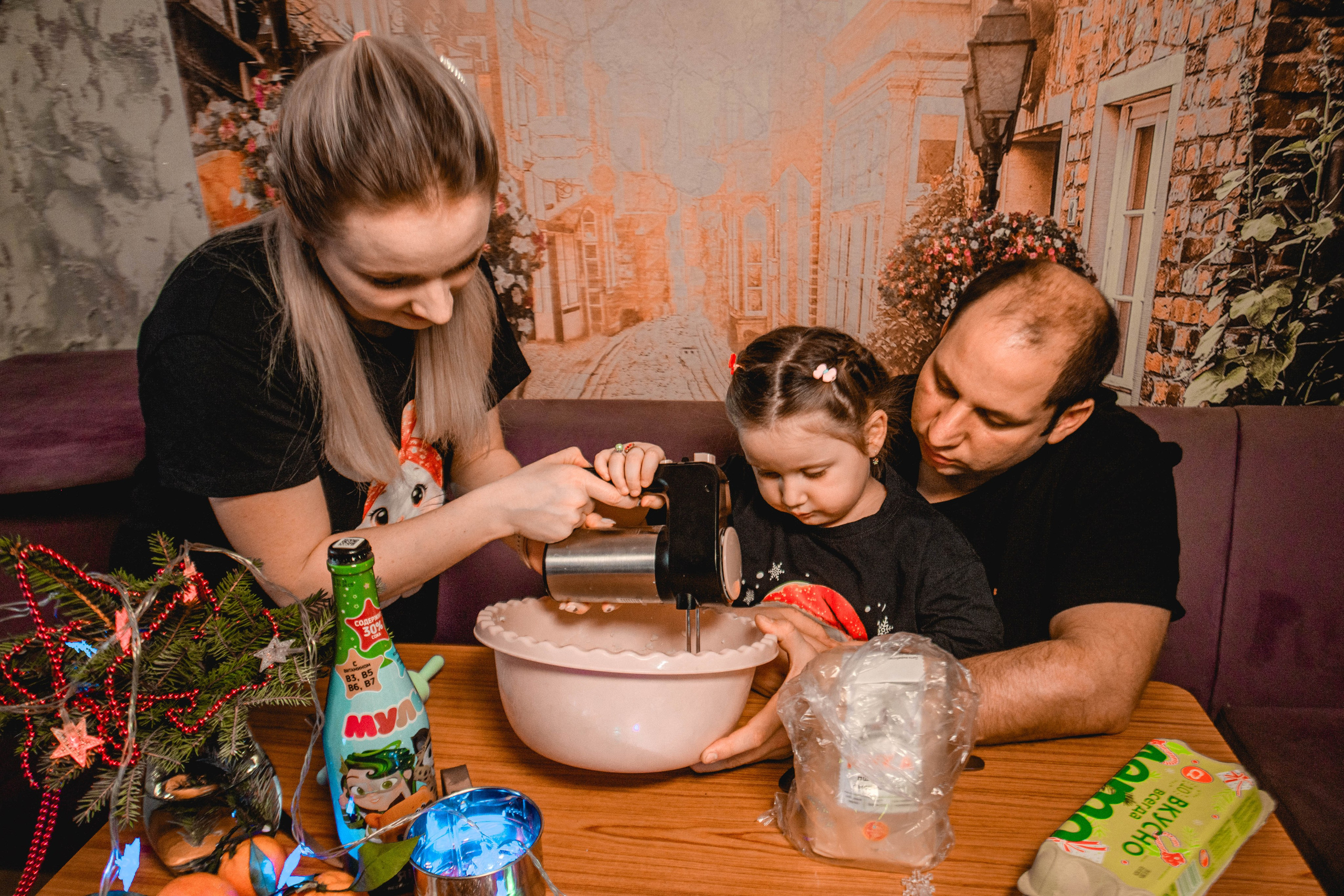 Новый год на кухне. Фотограф/Тортодел Семёнова Анастасия
