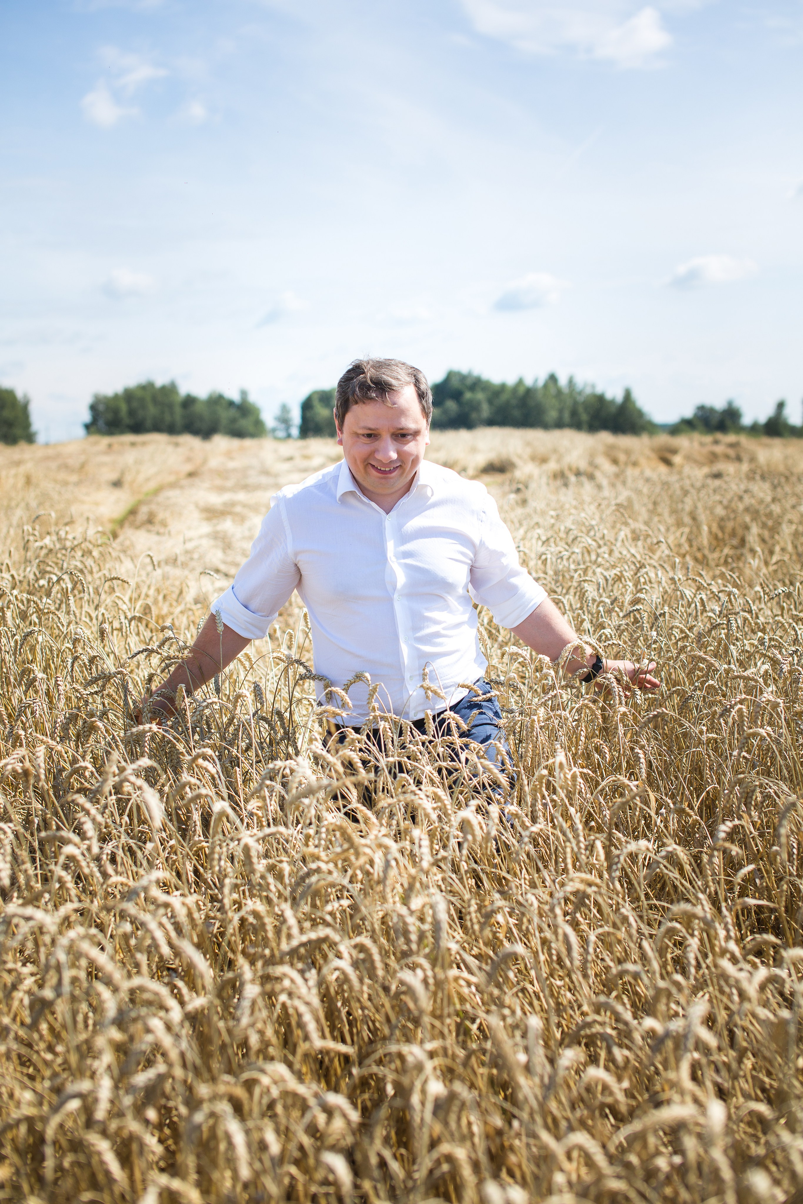 В поле с колосьями. Семейный и школьный фотограф Громова Ольга