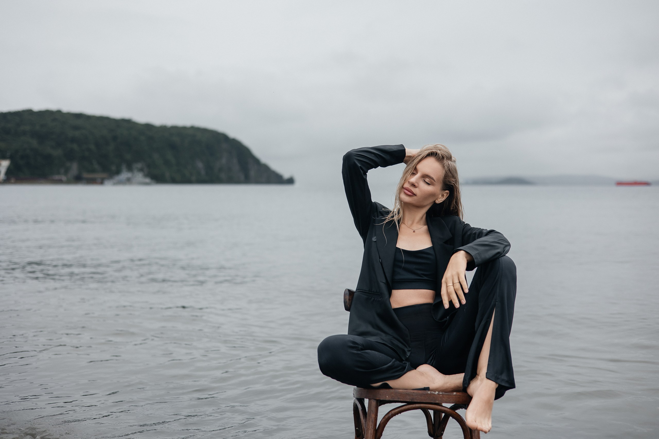 Катерина и морская съемка. Фотограф во Владивостоке Катерина Вергун