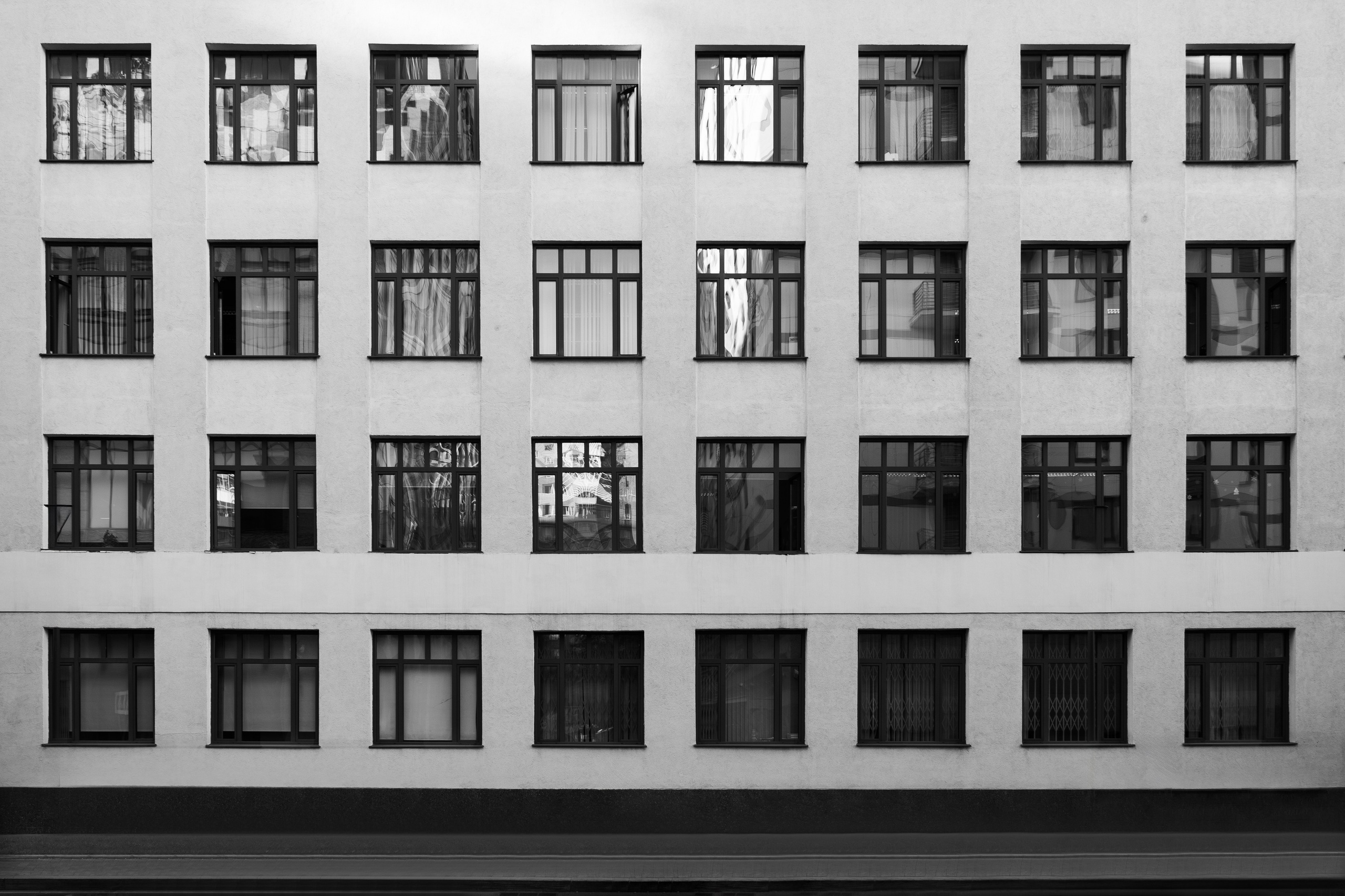 Монохромная Москва. Легкая фотография