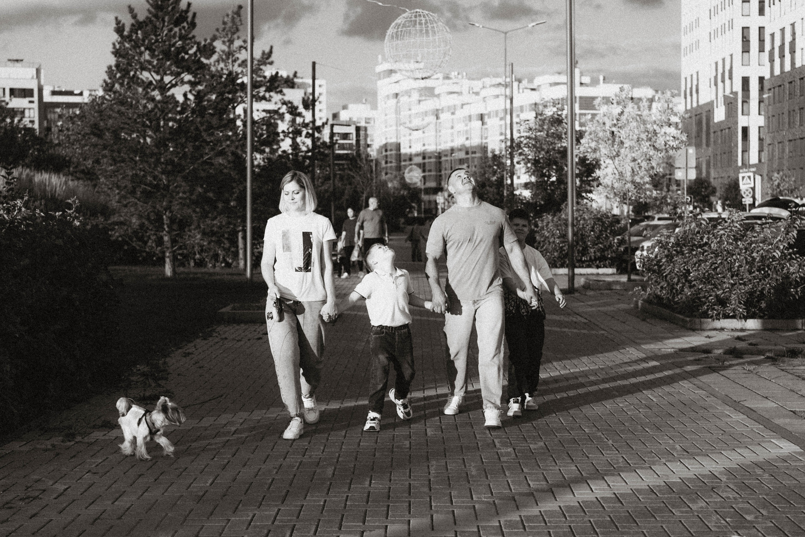 Семейная сьемка в парке. Фотограф Екатеринбург Кокшарова Александра