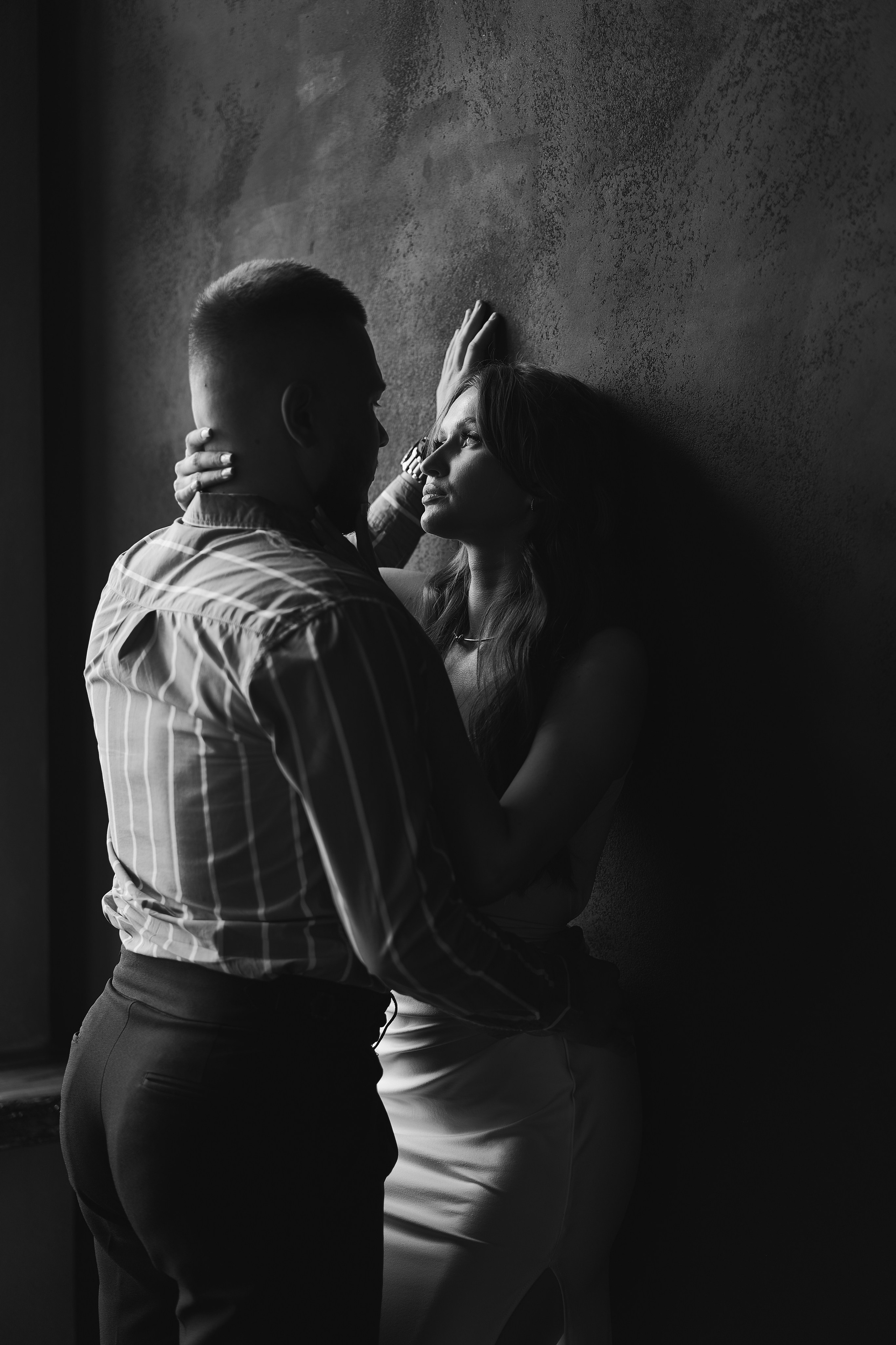 Фотосессия пары в студии. Фотограф Екатеринбург Кокшарова Александра