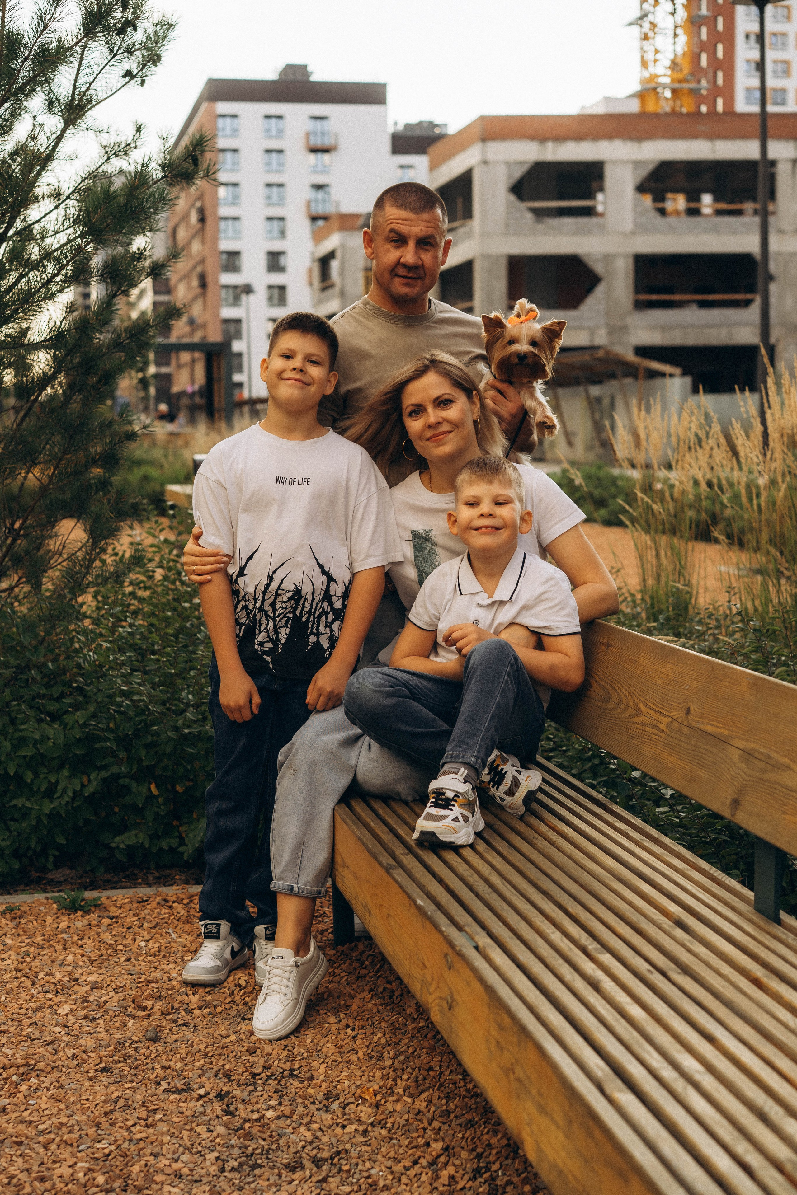 Семейная сьемка в парке. Фотограф Екатеринбург Кокшарова Александра