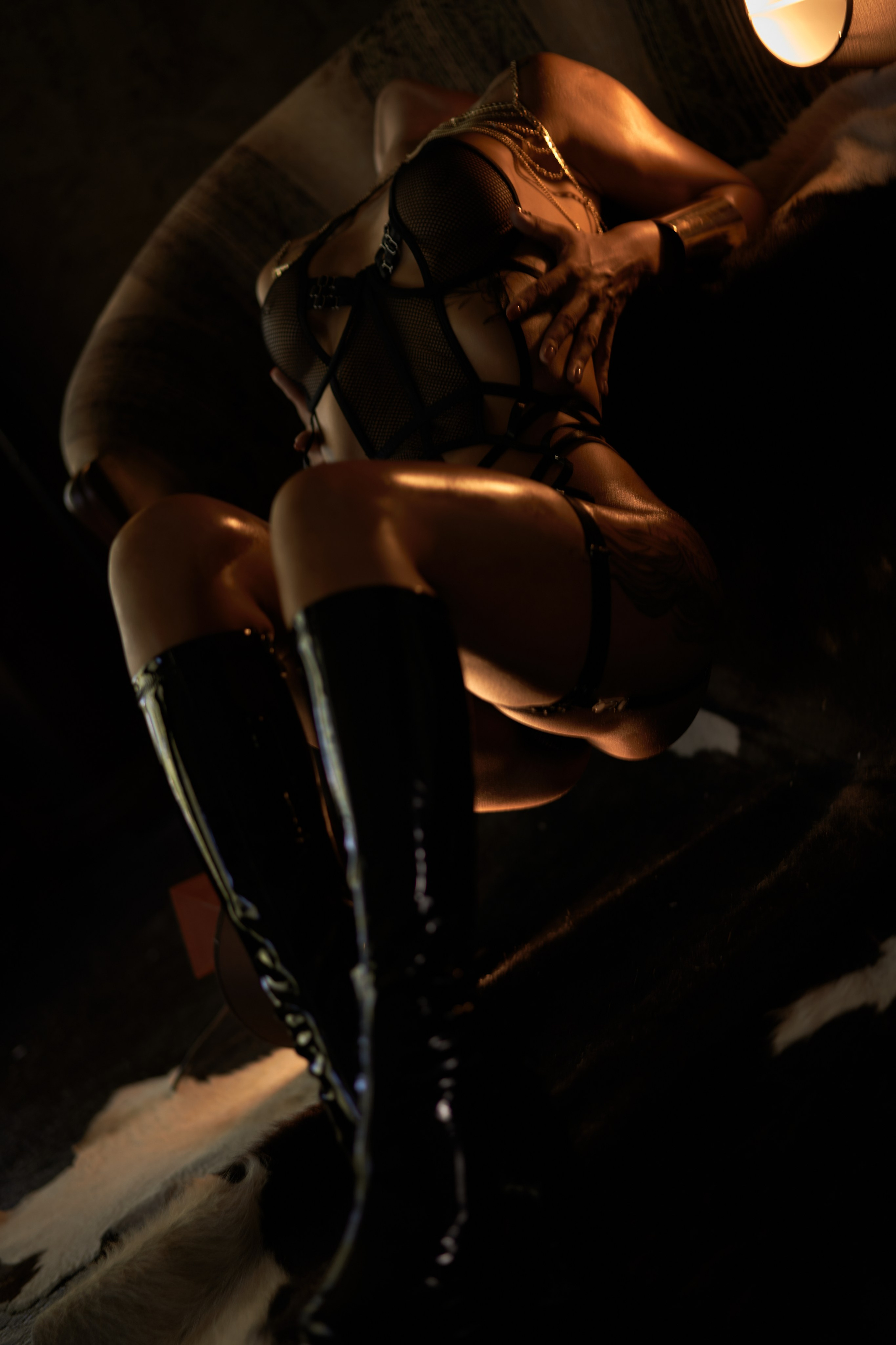 Будуарная фотосессия в студии. Фотограф Екатеринбург Кокшарова Александра