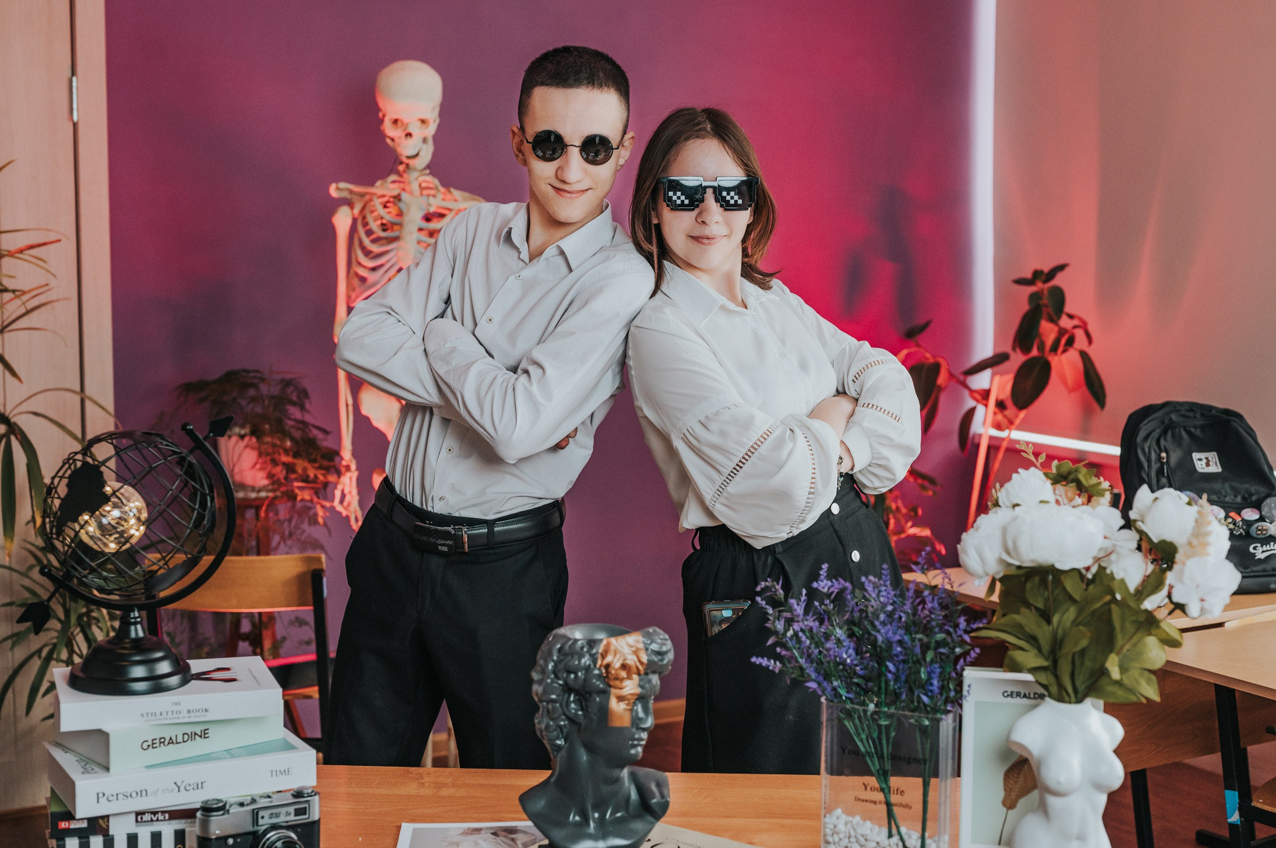 В школе. Выпускные альбомы и Школьный фотограф в Алексеевке, Бирюче, Красном
