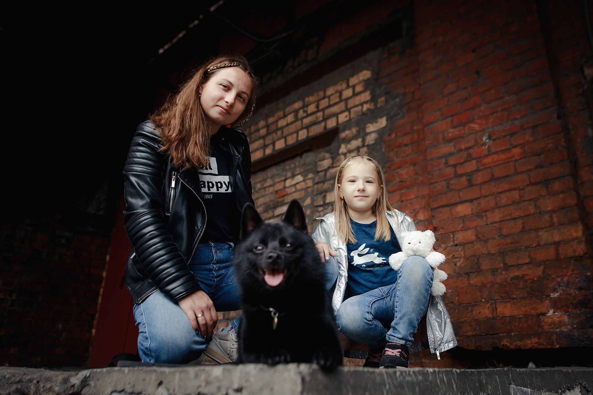 Саша, Маша и шипперке Йети. Фотограф-анималист Mary Mart — Москва, Питер