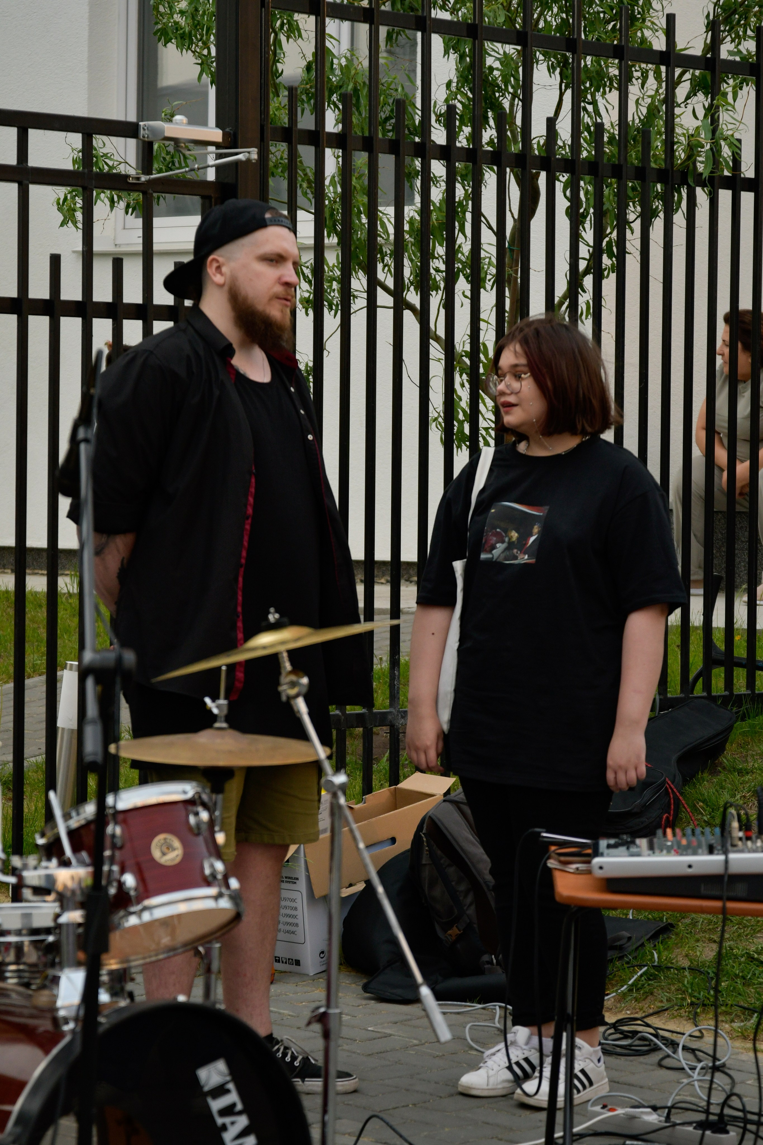 Концерт школы барабанов в соседском центре. Фотографы в Тюмени Андрей и Лидия Войвод