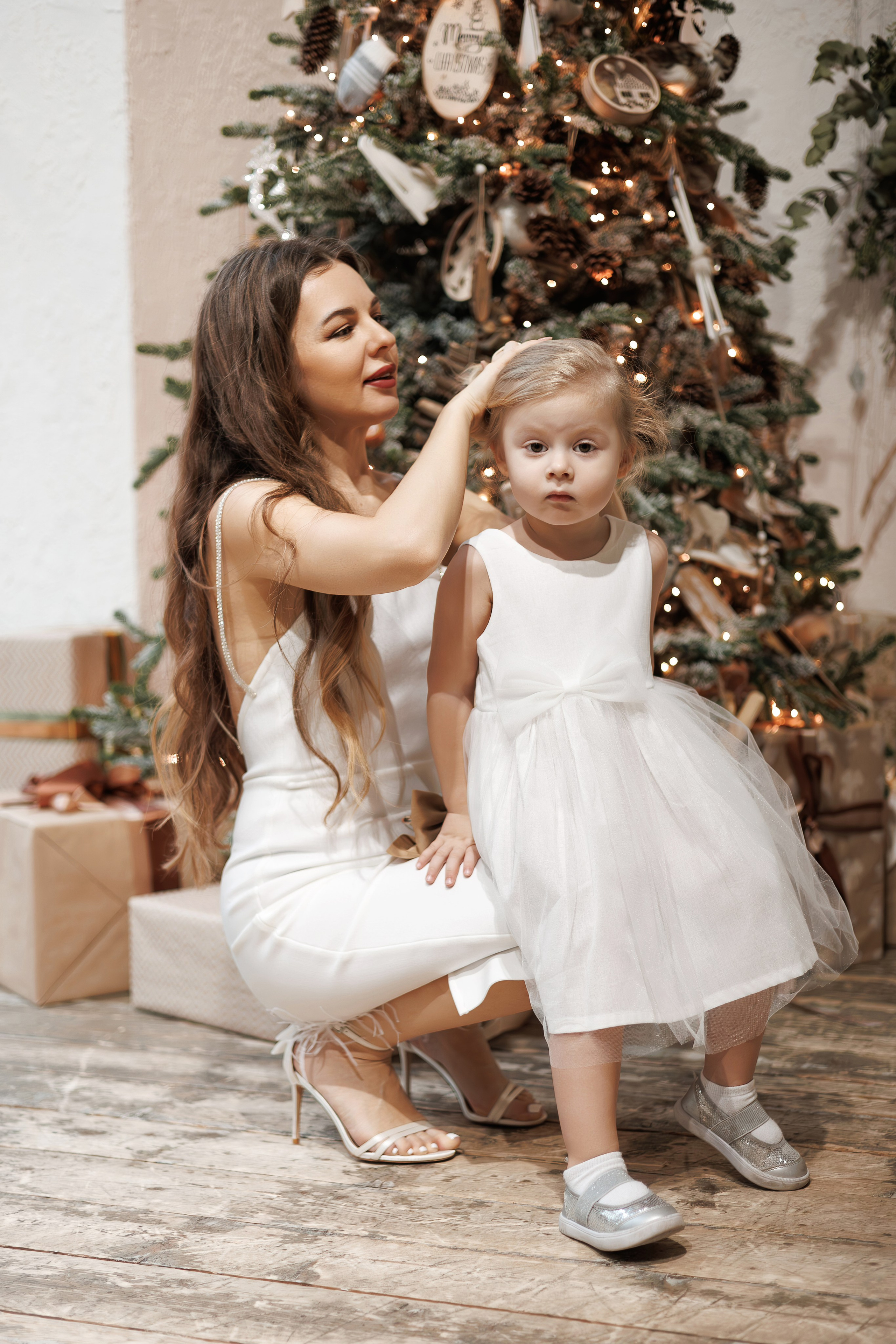 Новогодняя семейная фотосессия в студии FAMOUS (на Павелецкой). Свадебный и семейный фотограф в Москве и МО Елена Агапова