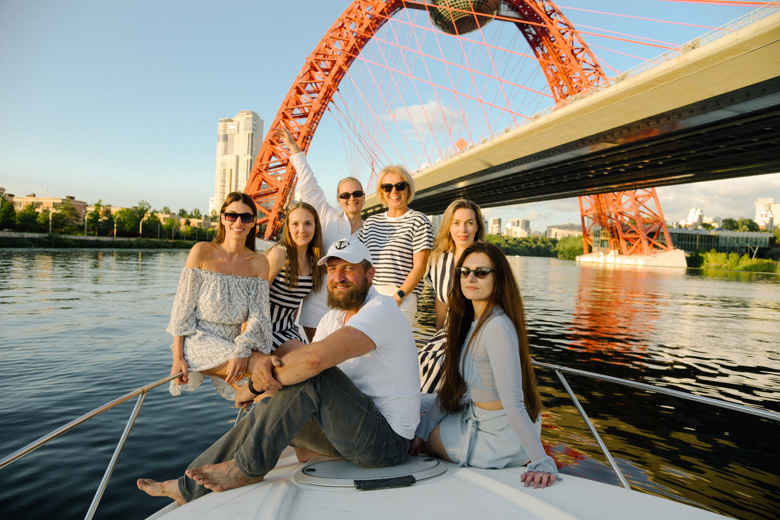 Девичник на яхте. Фотограф Лола Волна, город Москва