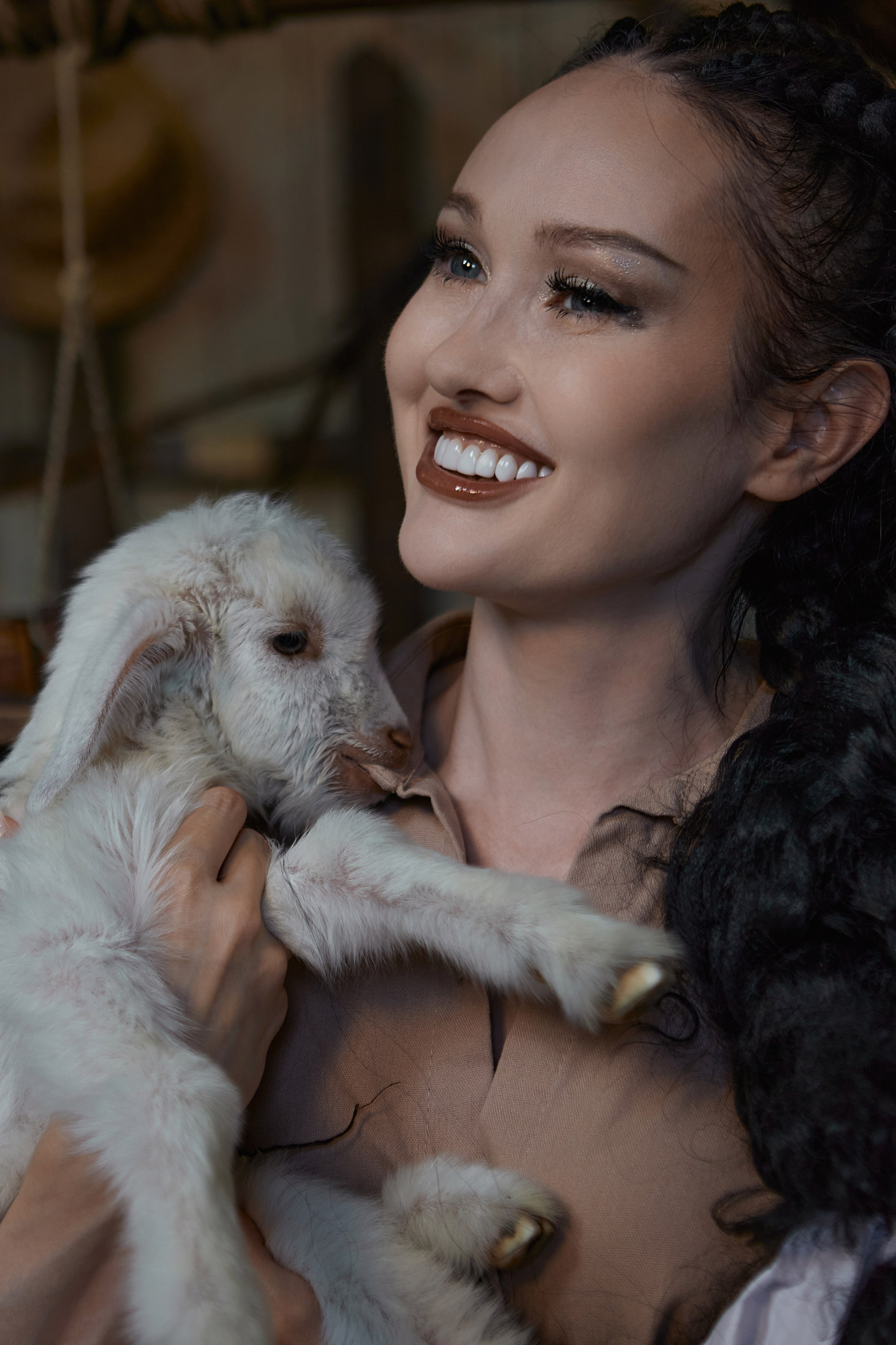 Фотосессия с маленькой козочкой. Семейный и свадебный фотограф в Краснодаре Михеева Светлана