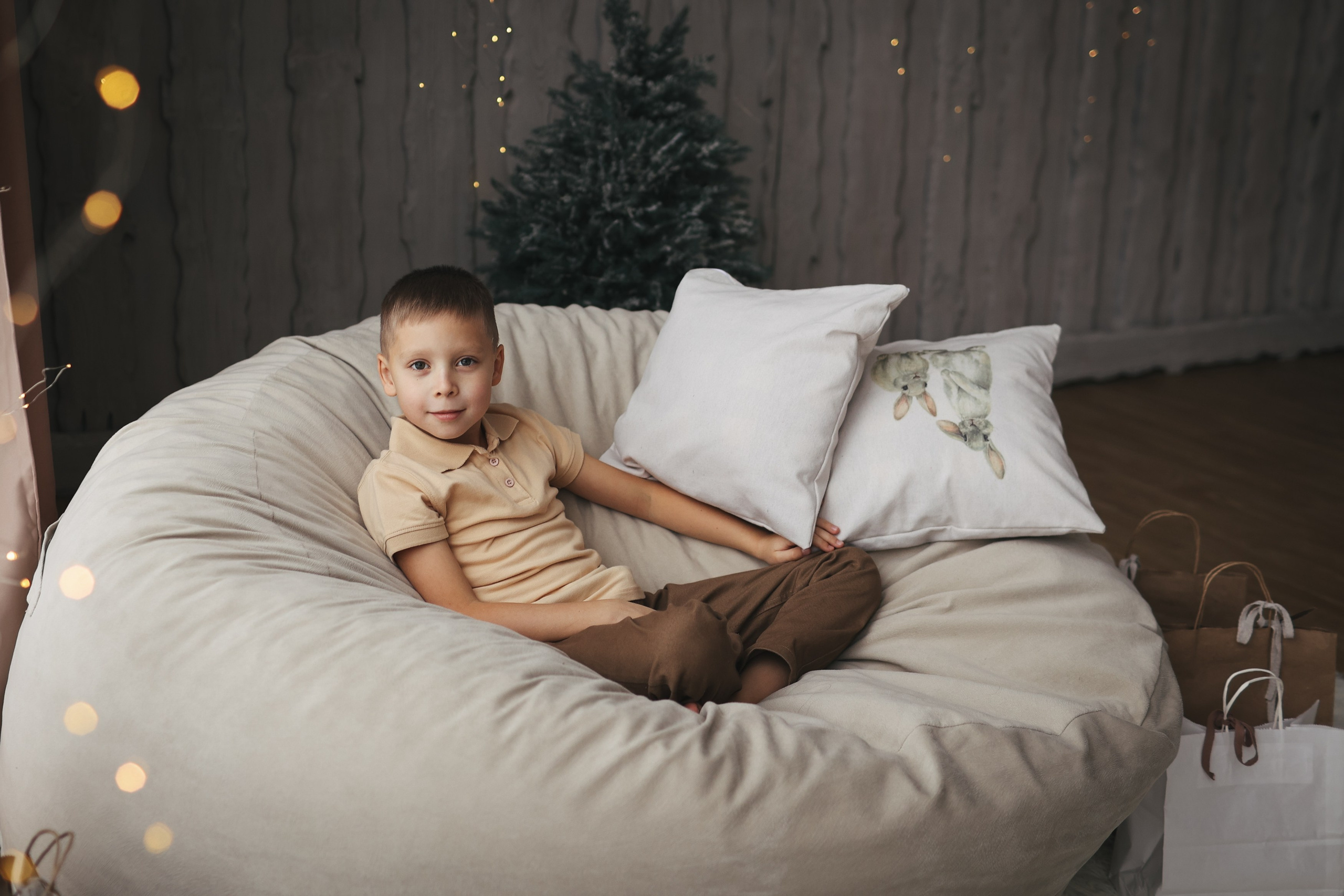 Новый год новогодняя фотосессия семейная фотосесиия. Фотограф Владимир Москва