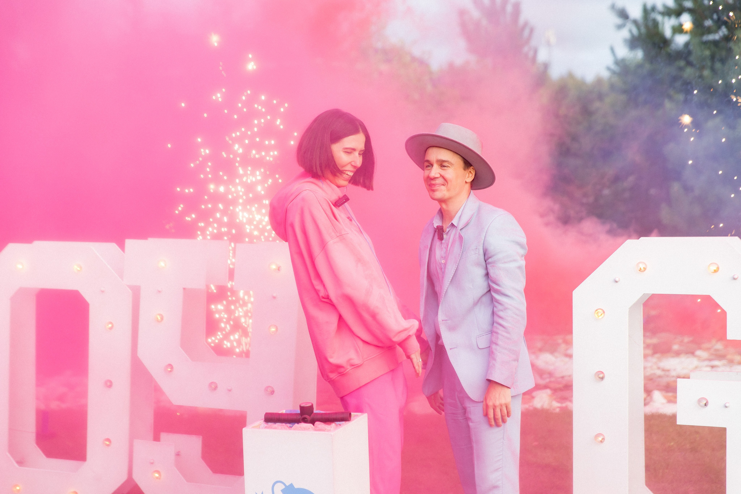 Гендер пати. Снимаю съемки