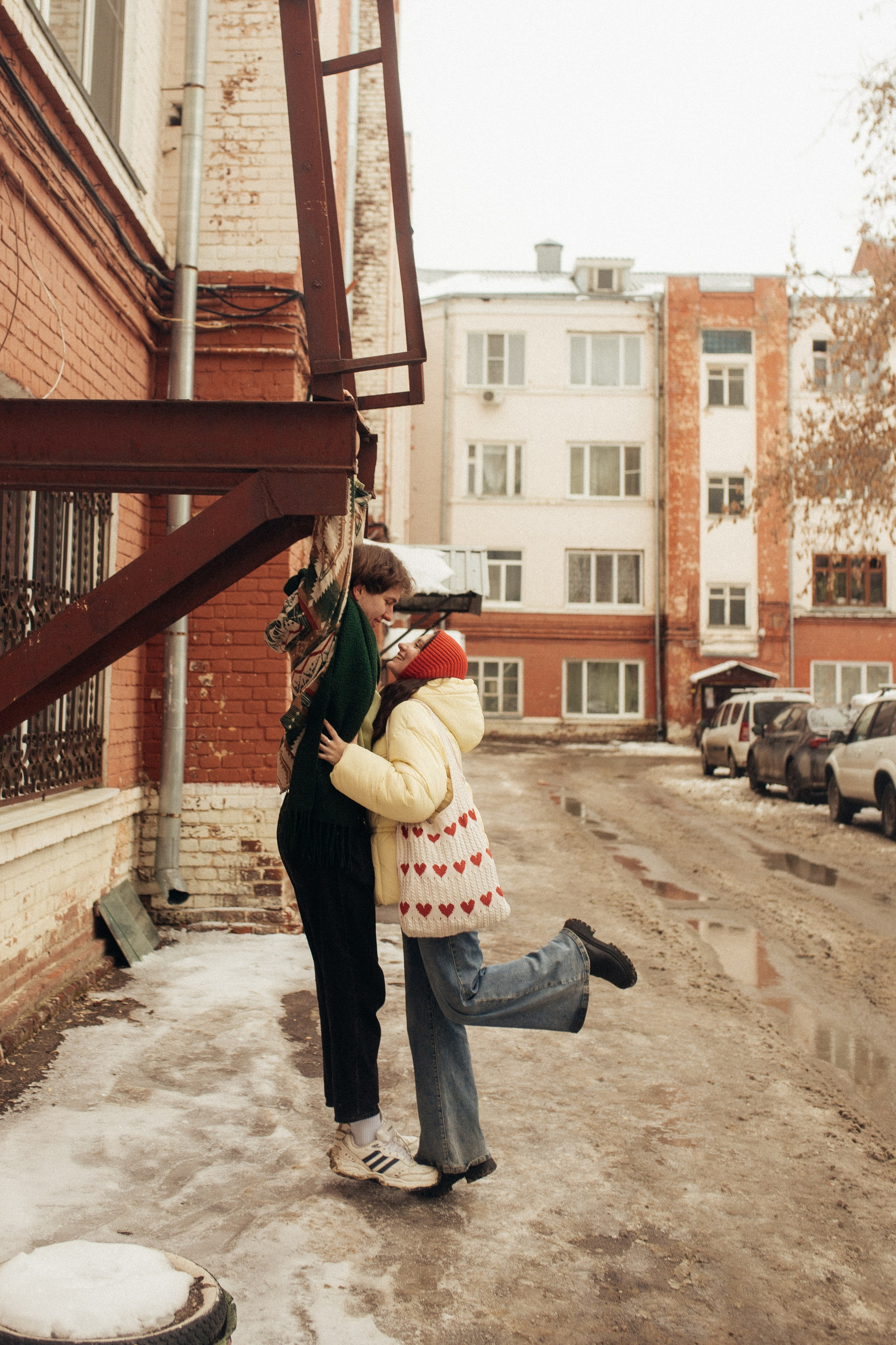 Зимняя прогулка. Свадебный фотограф Казань