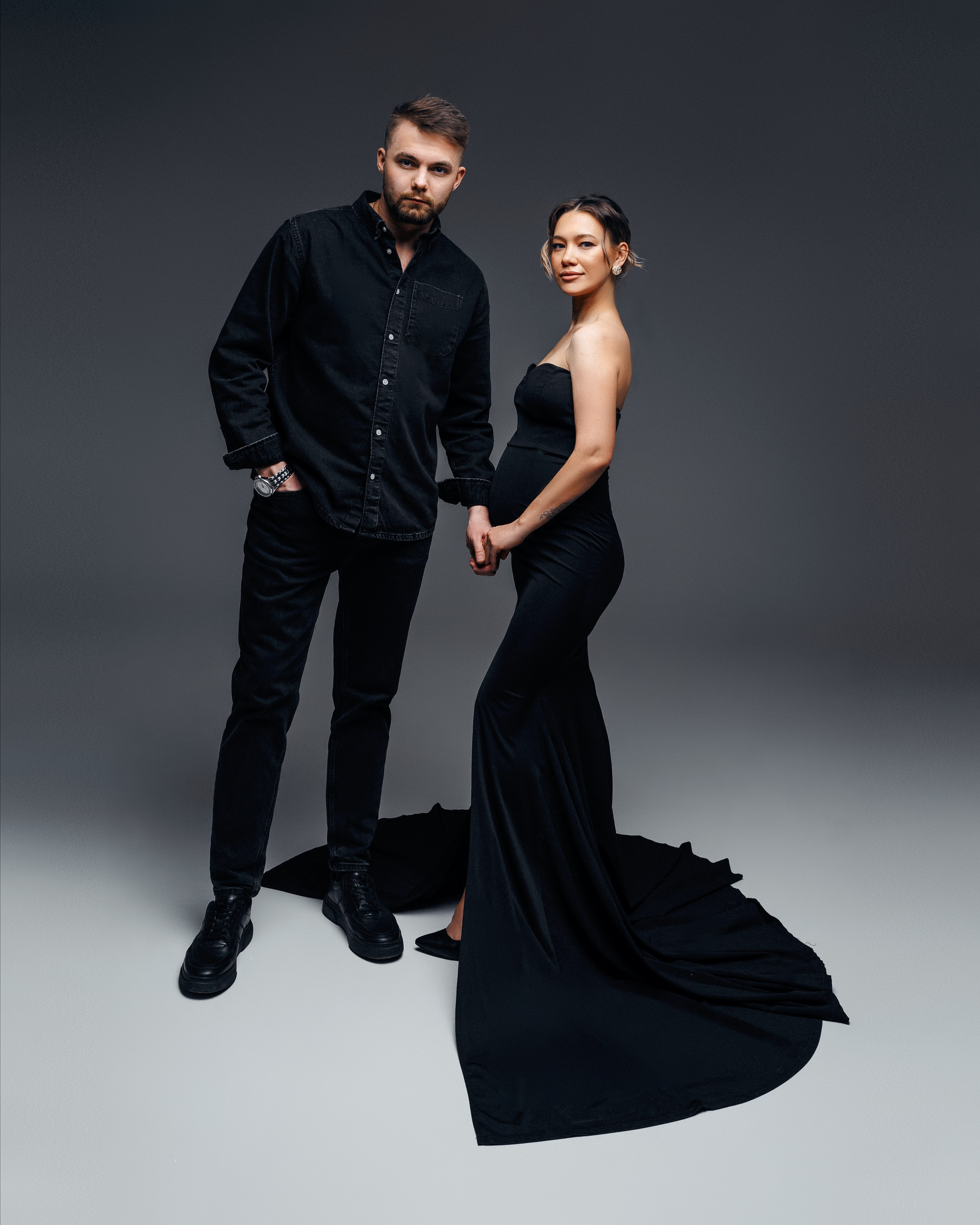 Стильная Фотосессия Беременности в Екатеринбурге с супругом