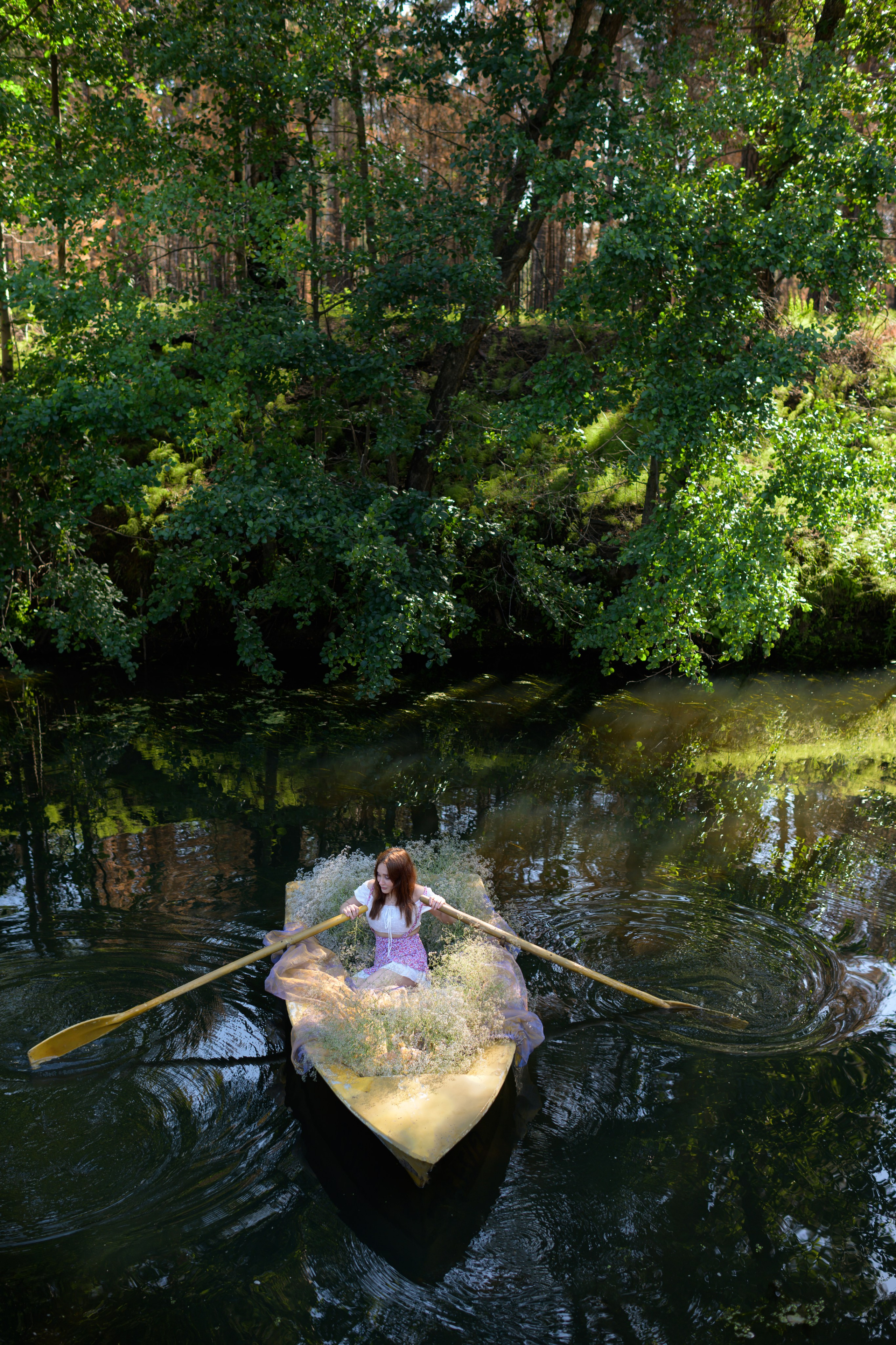 В лодке Наталии. Belichev45foto.ru