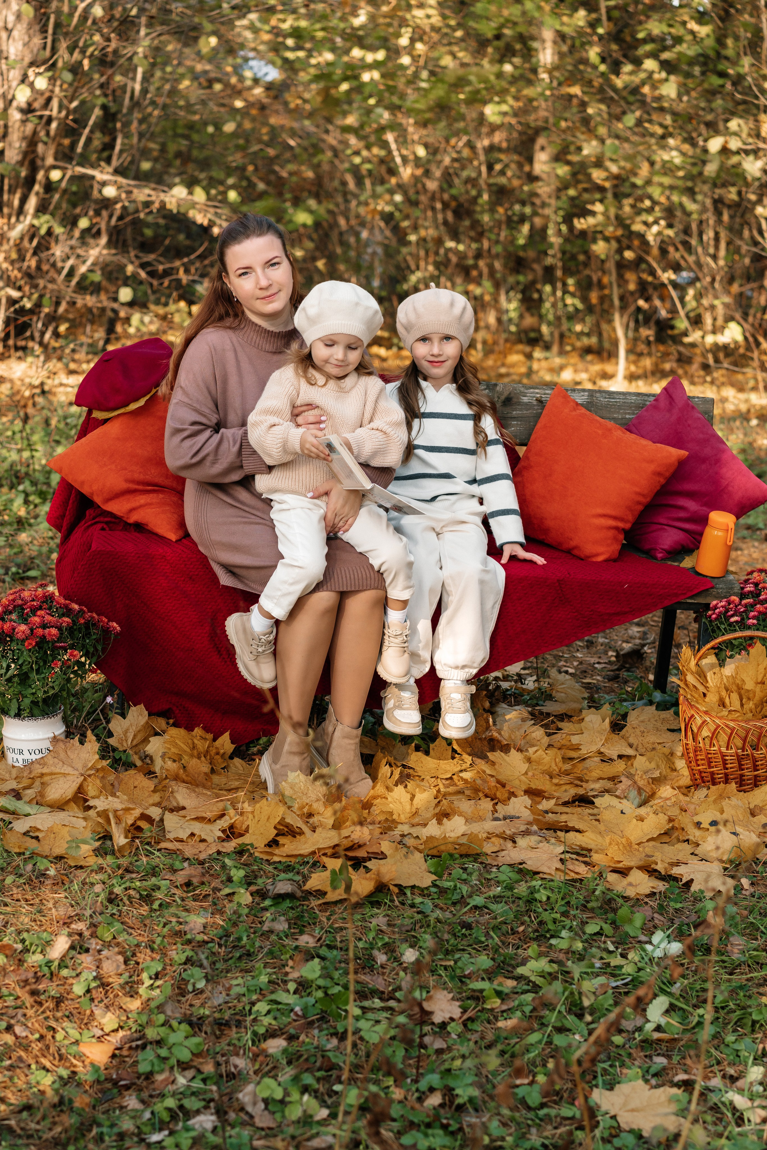 Осенняя фотосессия. Семейный фотограф Одинцово Москва Наталия Черенкова