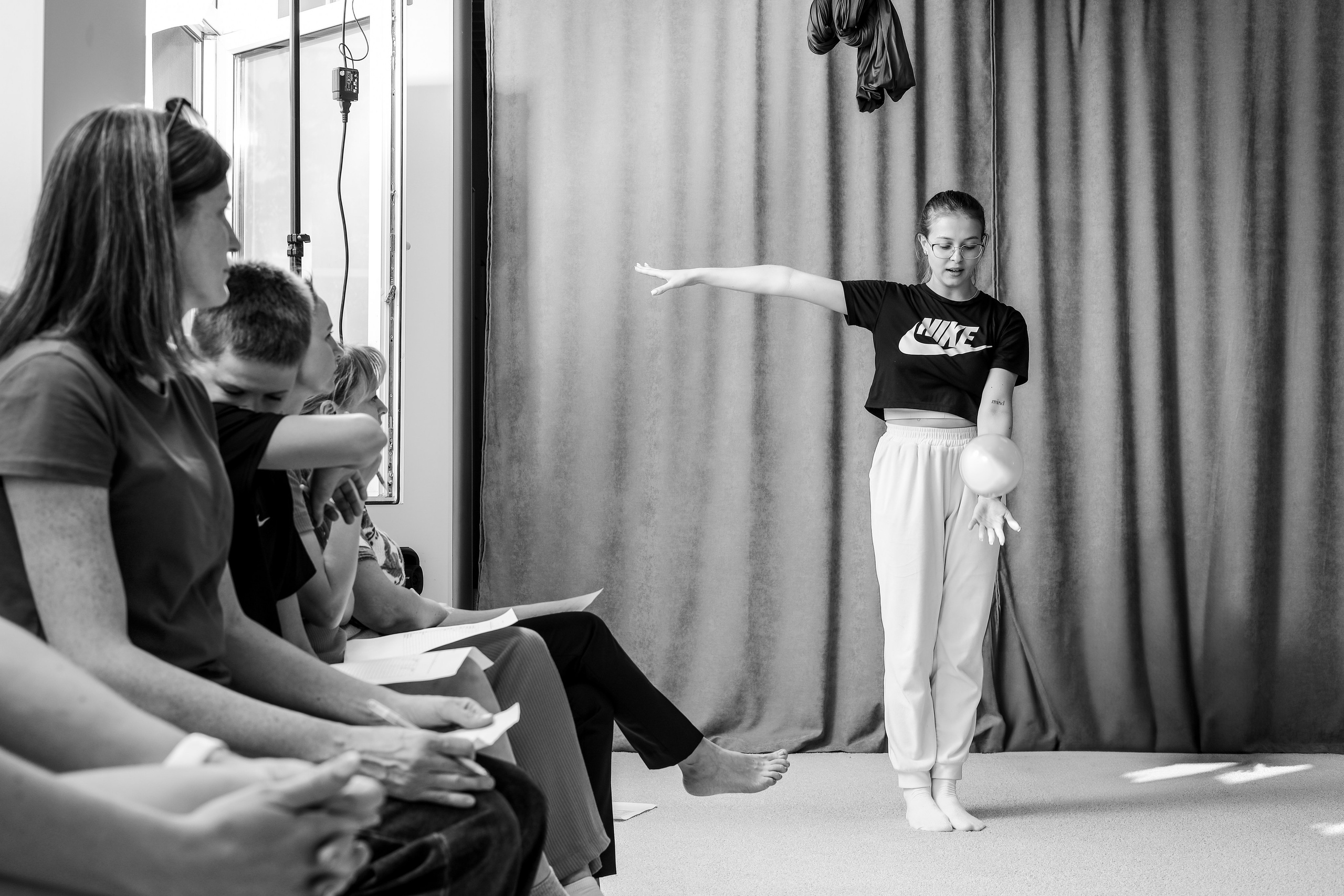 Открытый урок гимнастика. Фотограф Надршина Лилия