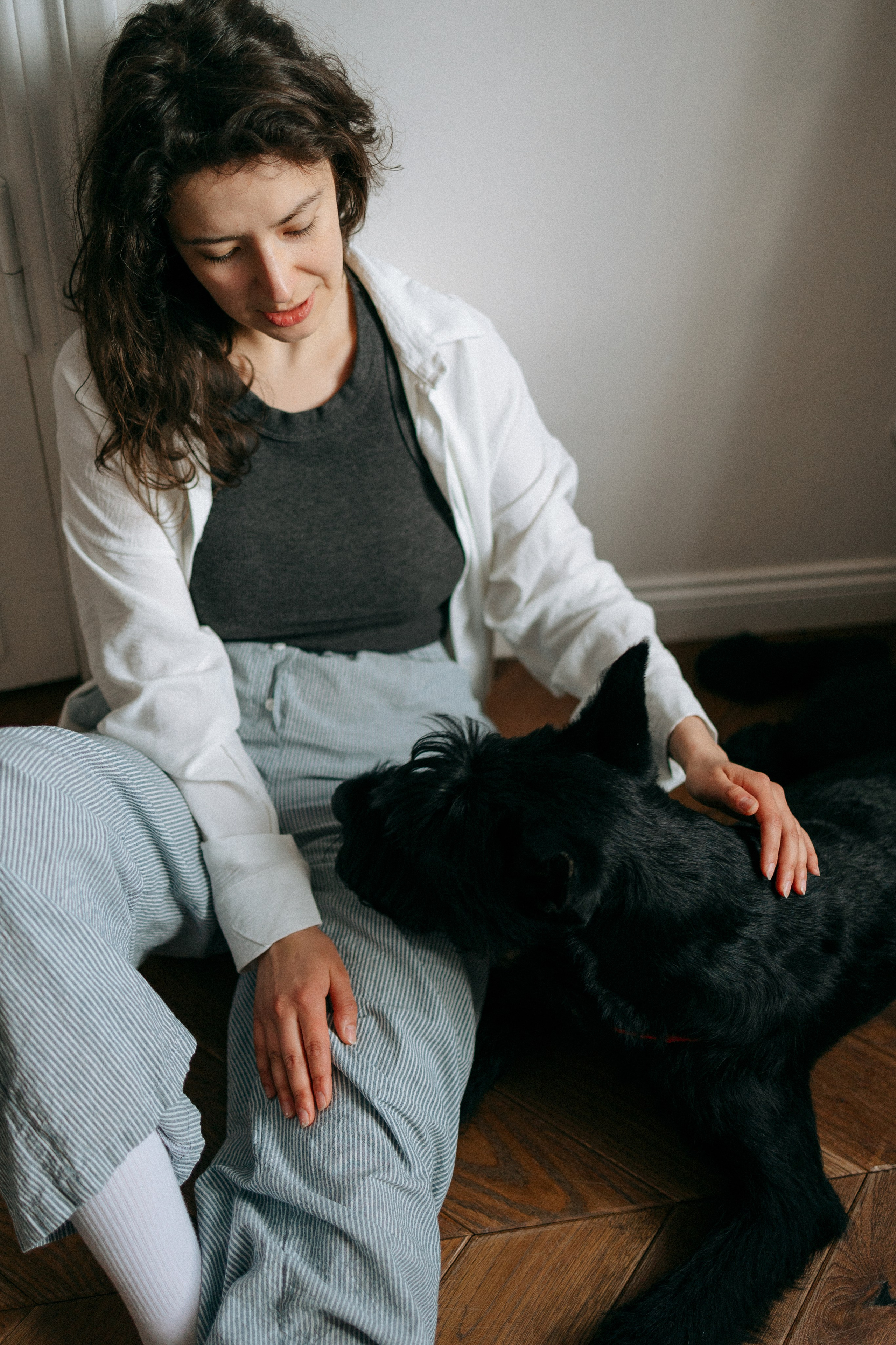 Умбра и Даша. Фотограф анималист Анастасия Пикей