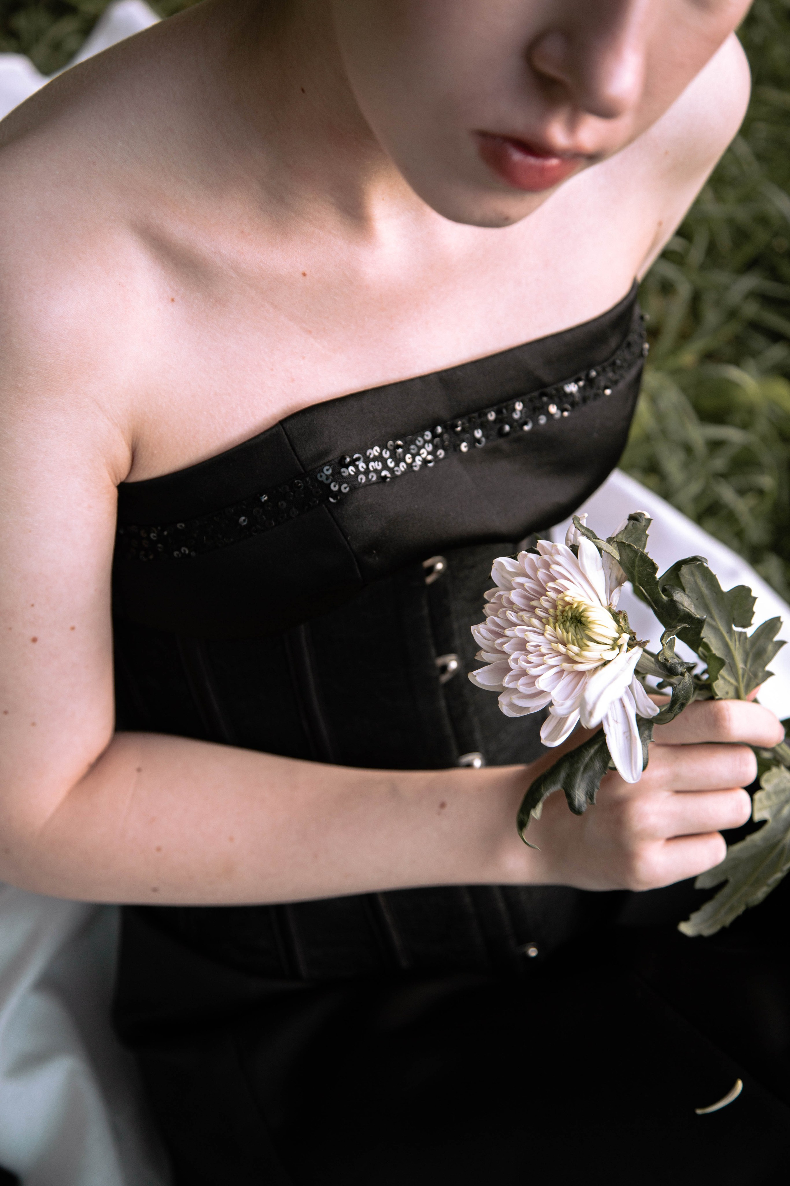 Black dress. DINA MOREVA photography