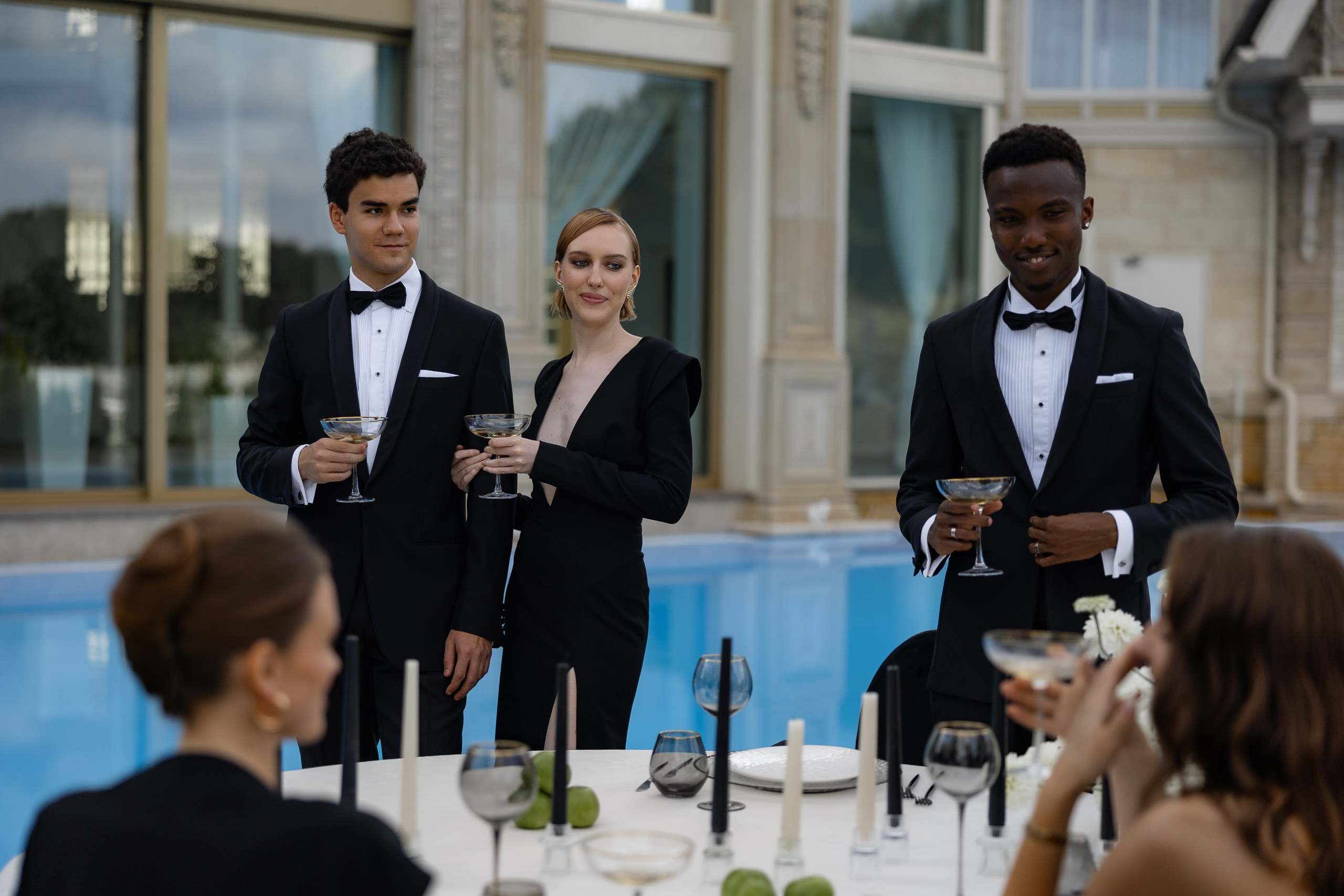 Катя & Алекс. Довиль. Оформление свадеб, декор свадеб Вера Маркова, Москва