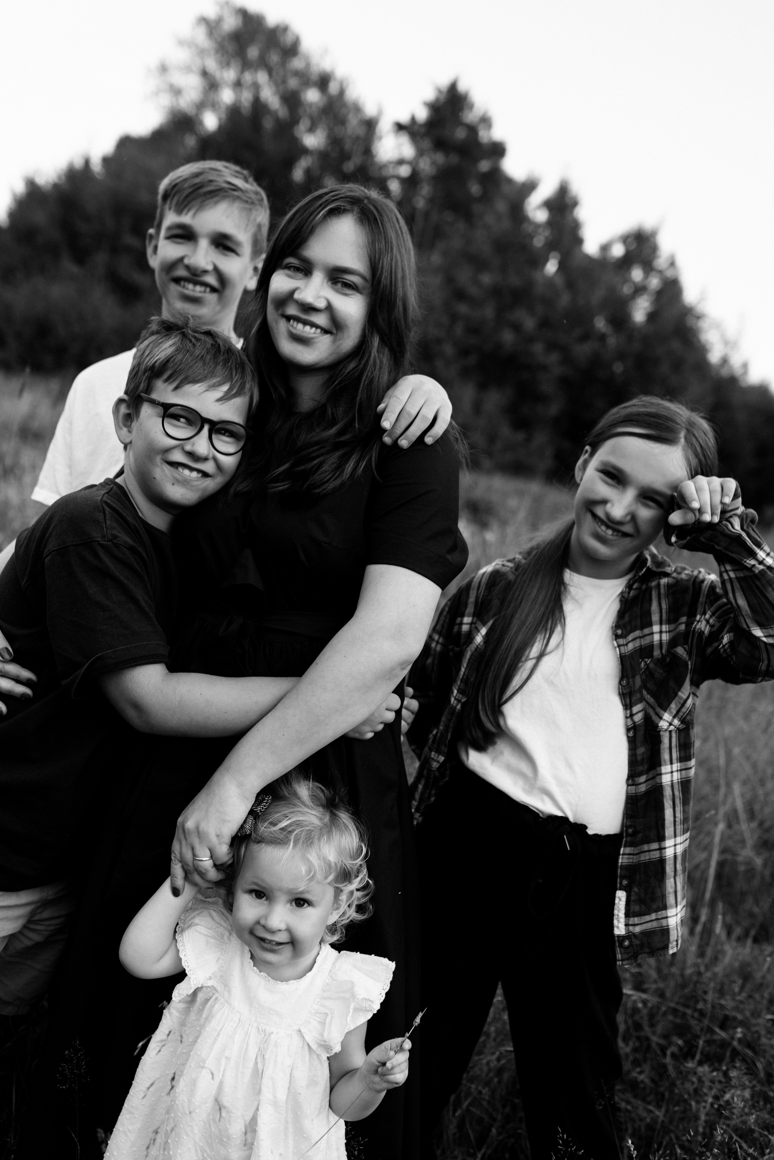 Настя+Витя+Артур+Катя+Степан+Нина. Костюшко Кристина — семейный и свадебный фотограф в Минске