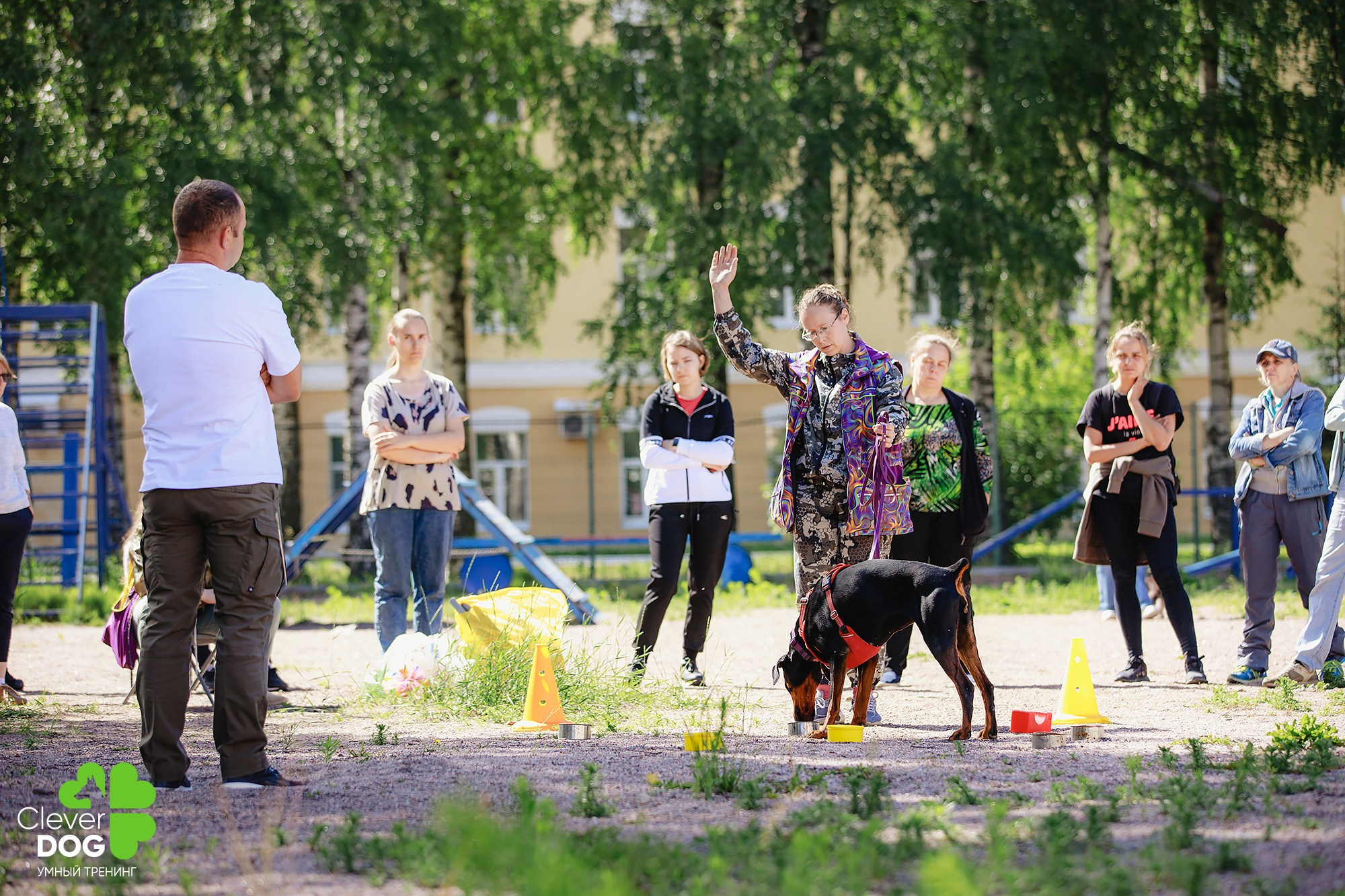 Семинар по поиску запаха с Иваном Ломовым, организатор CleverDog, СПб. Фотограф-анималист Mary Mart — Москва, Питер