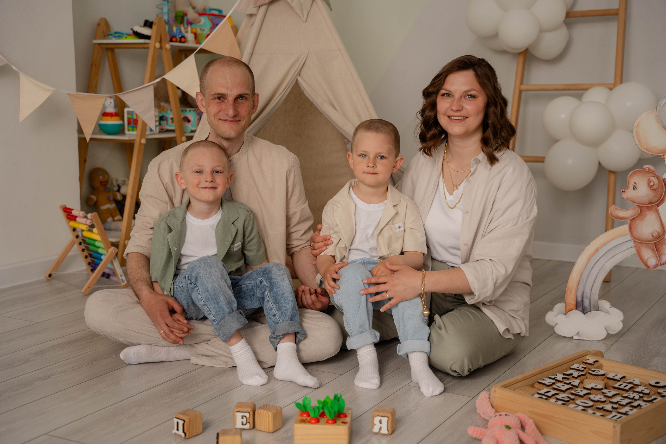 Ксения и ее семья. Анастасия Антипинская — профессиональный фотограф в Хабаровске