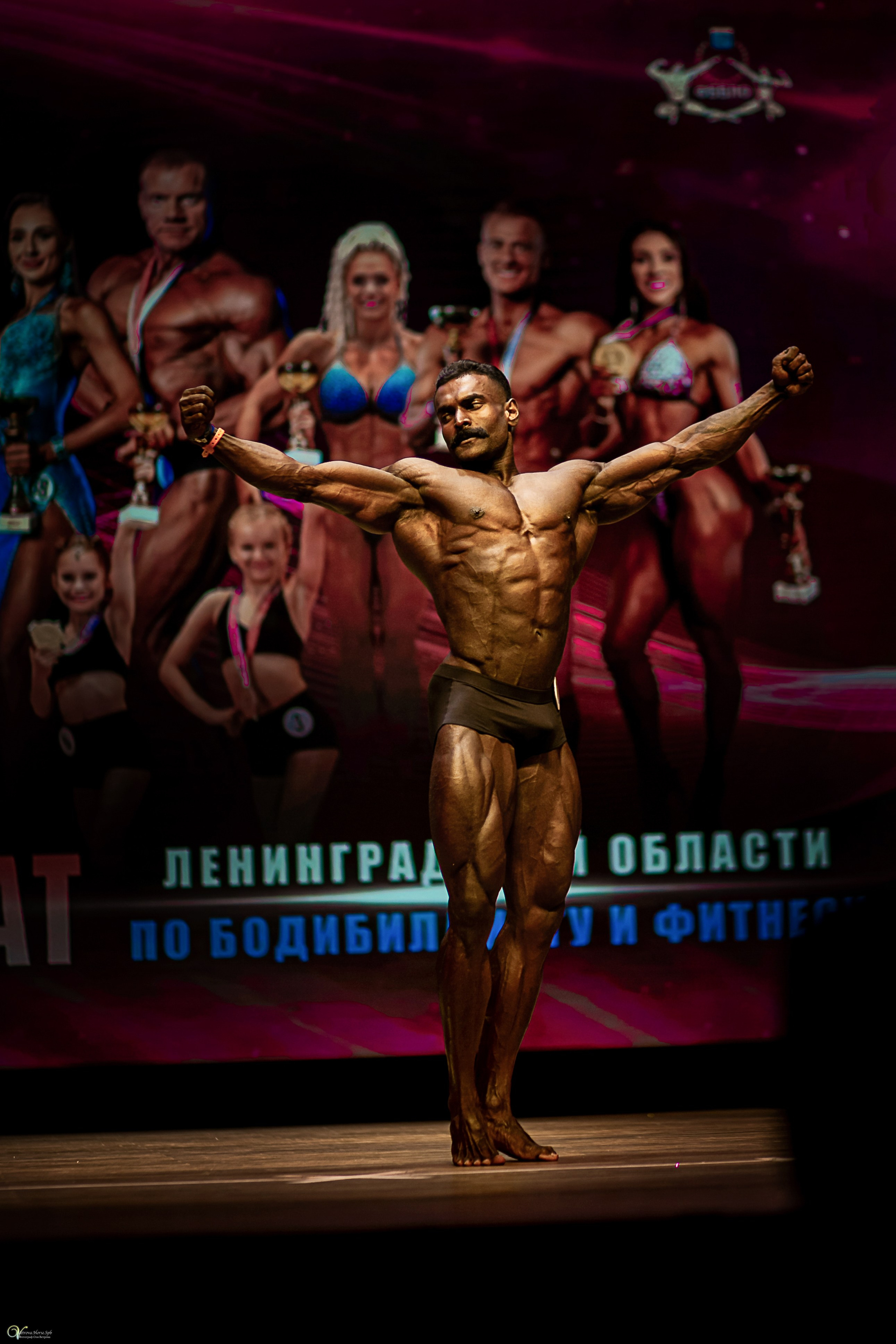 Чемпионат по бодибилдингу 2025. Фотограф женский и мужской портрет Санкт-Петербург