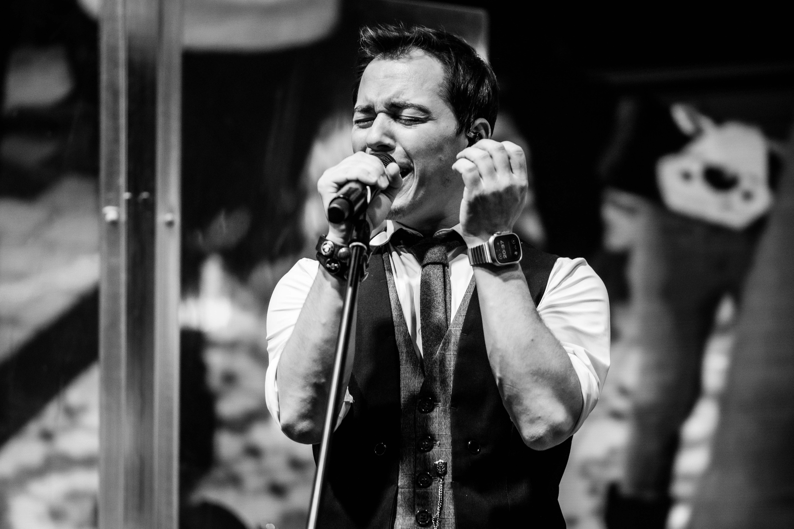 Концертное. ЧБ Фотограф Ольга Лесли