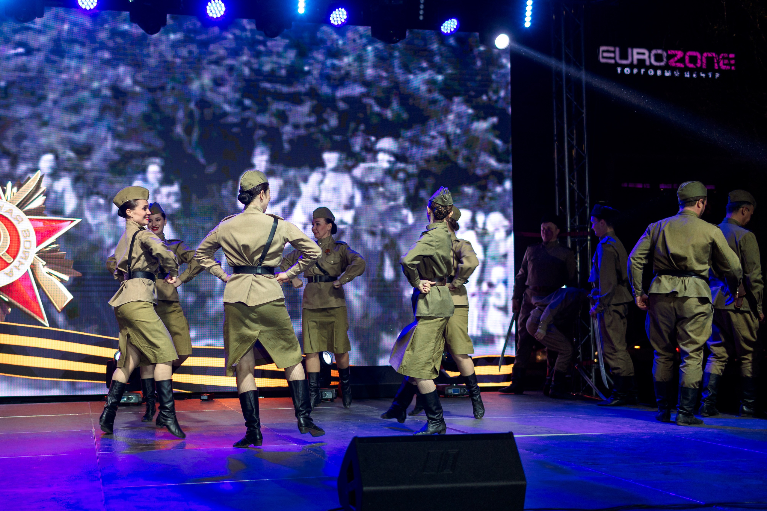 Концерт приуроченный к празднованию 80 лет победл. Свадебный и семейный фотограф в Улан-Удэ