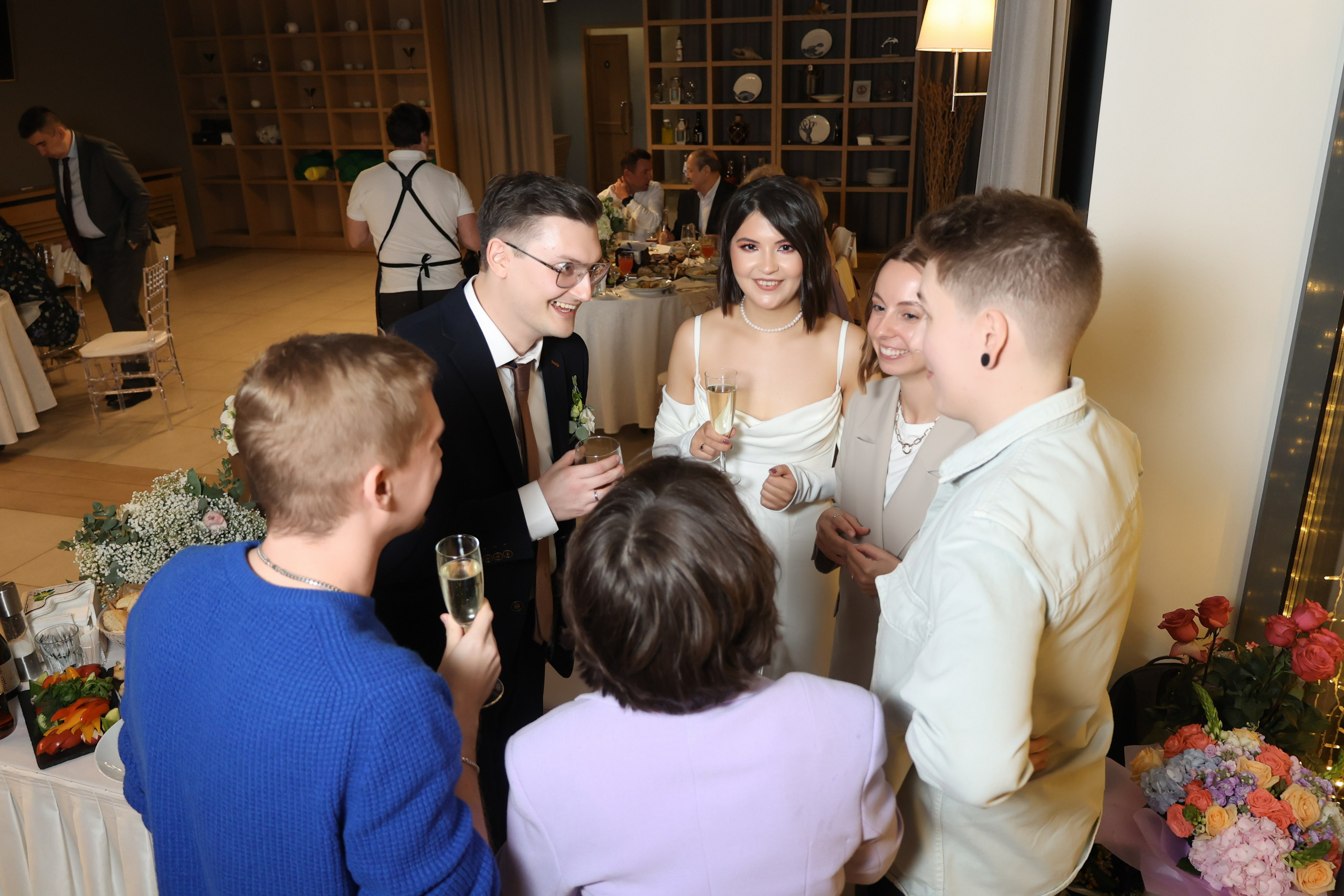 Свадьба Роман и Элина. Репортажный фотограф видеограф в Москве Ольга Плаксина