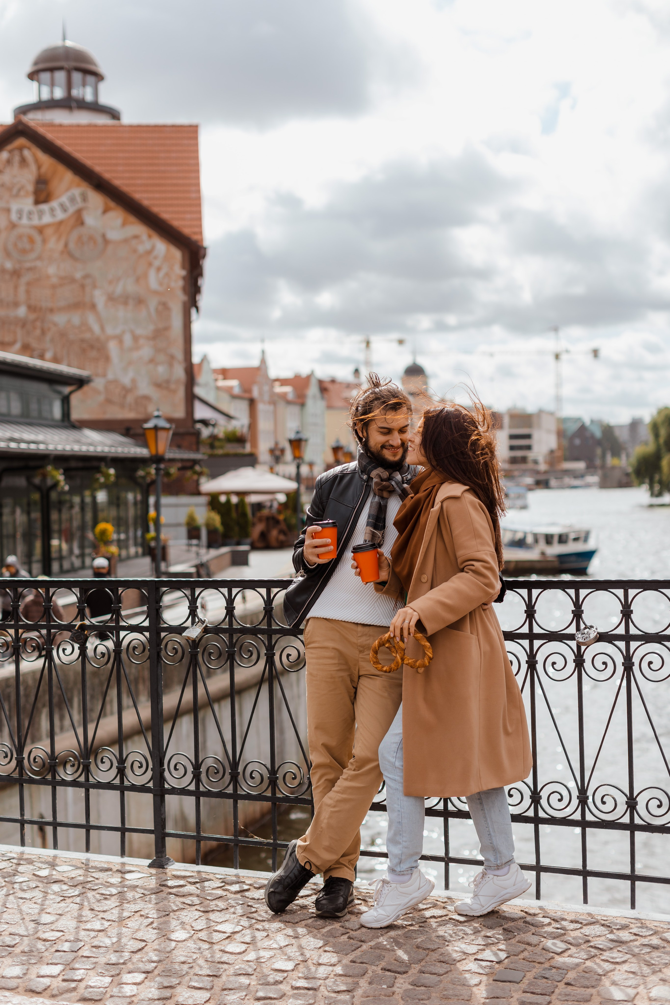 Прогулка по Рыбной деревне и острову Канта, осень. Фотограф в Калининграде свадебная фотография, репортажная, фотосессии