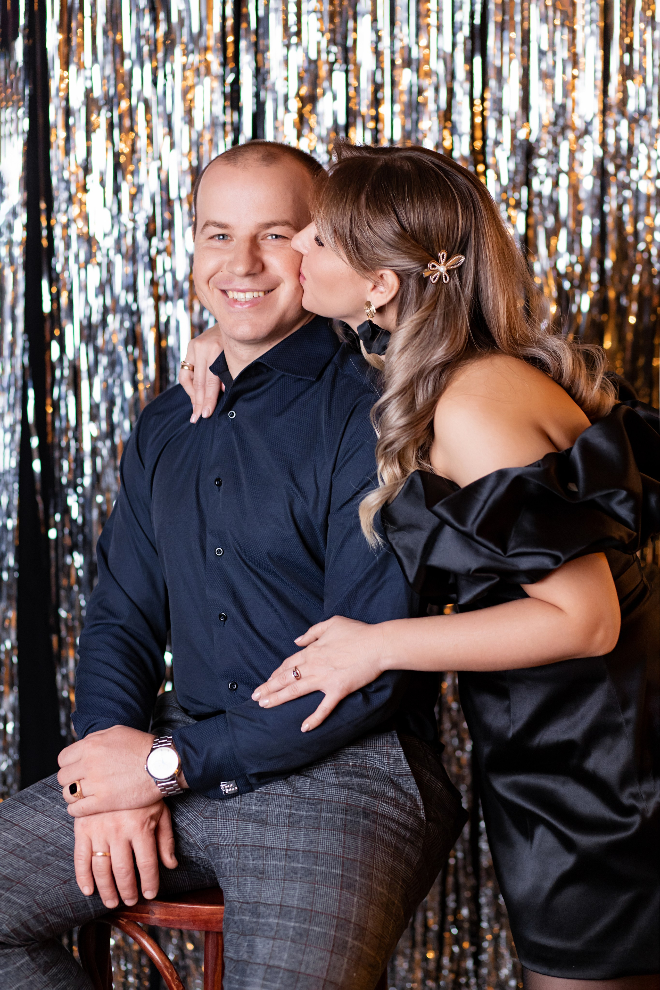 Евочка, Татьяна и Александр в студии Точка. Фотограф Белгород