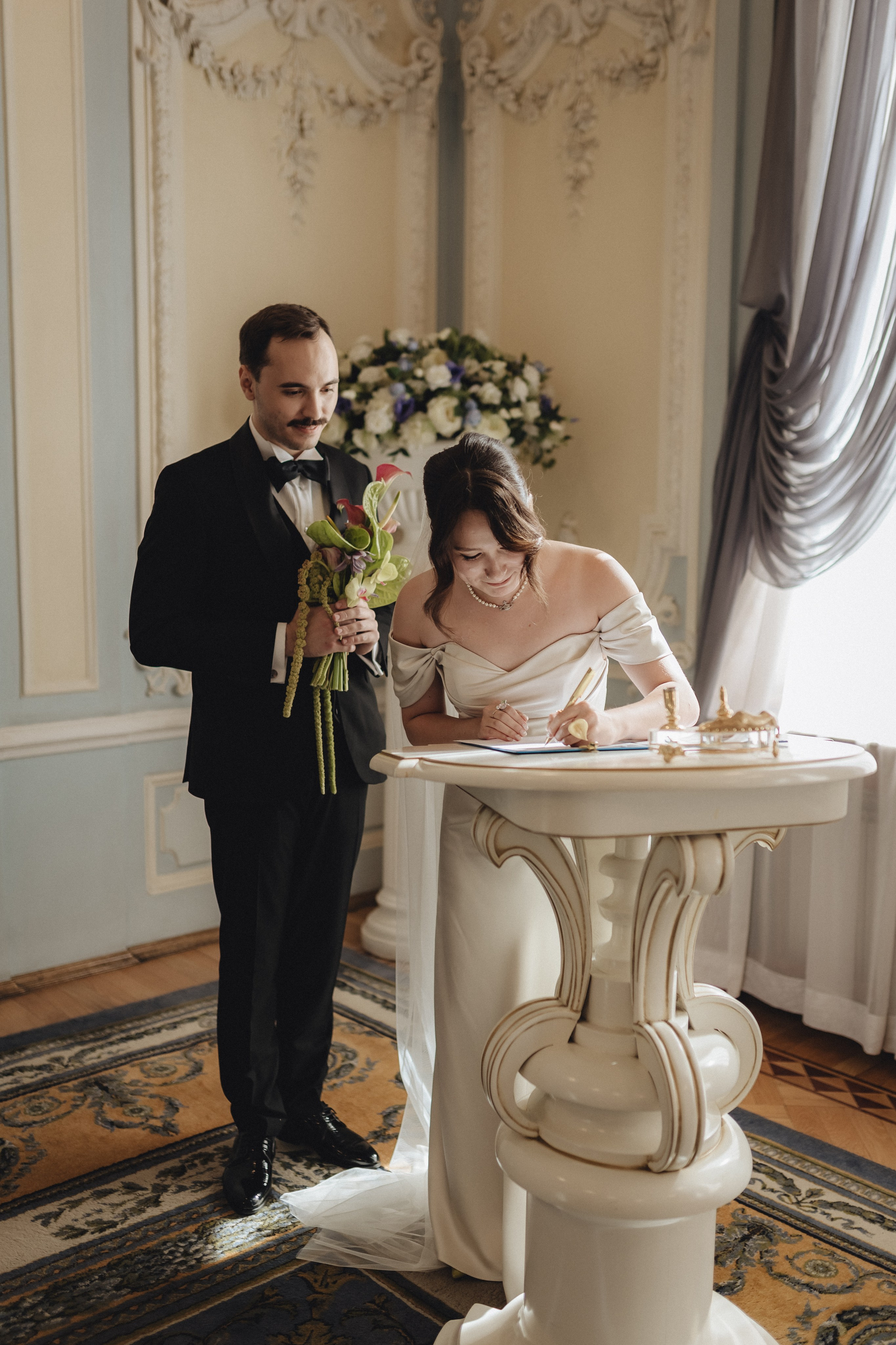 Моменты счастья (встреча в апартаментах, прогулка, Второй дворец и банкет). Фотограф Санкт-Петербург|СПБ|Питер Марина Медведева